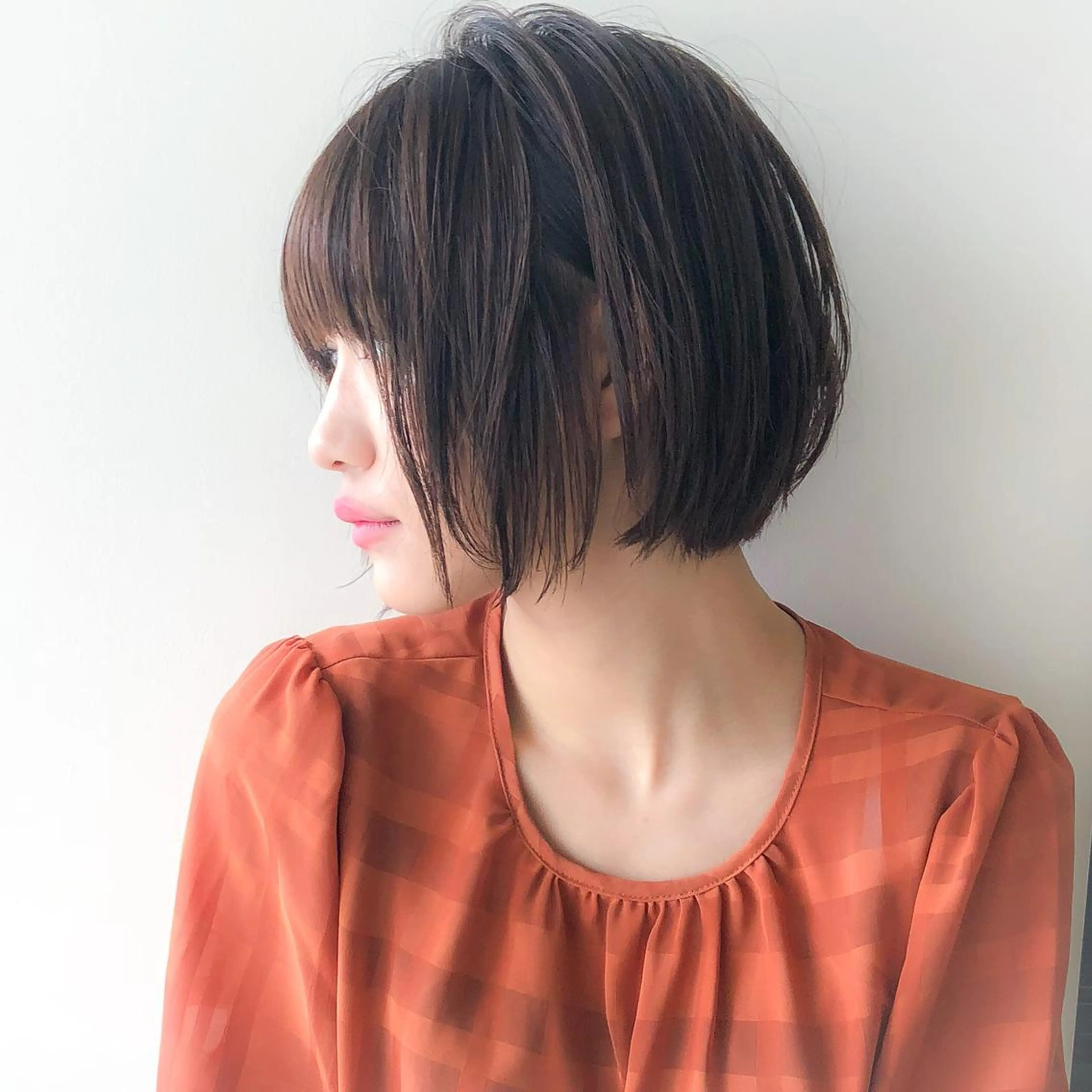 ショート たぴ。ぱつっとボブ/ つや髪🍒髪質改善のヘアスタイル