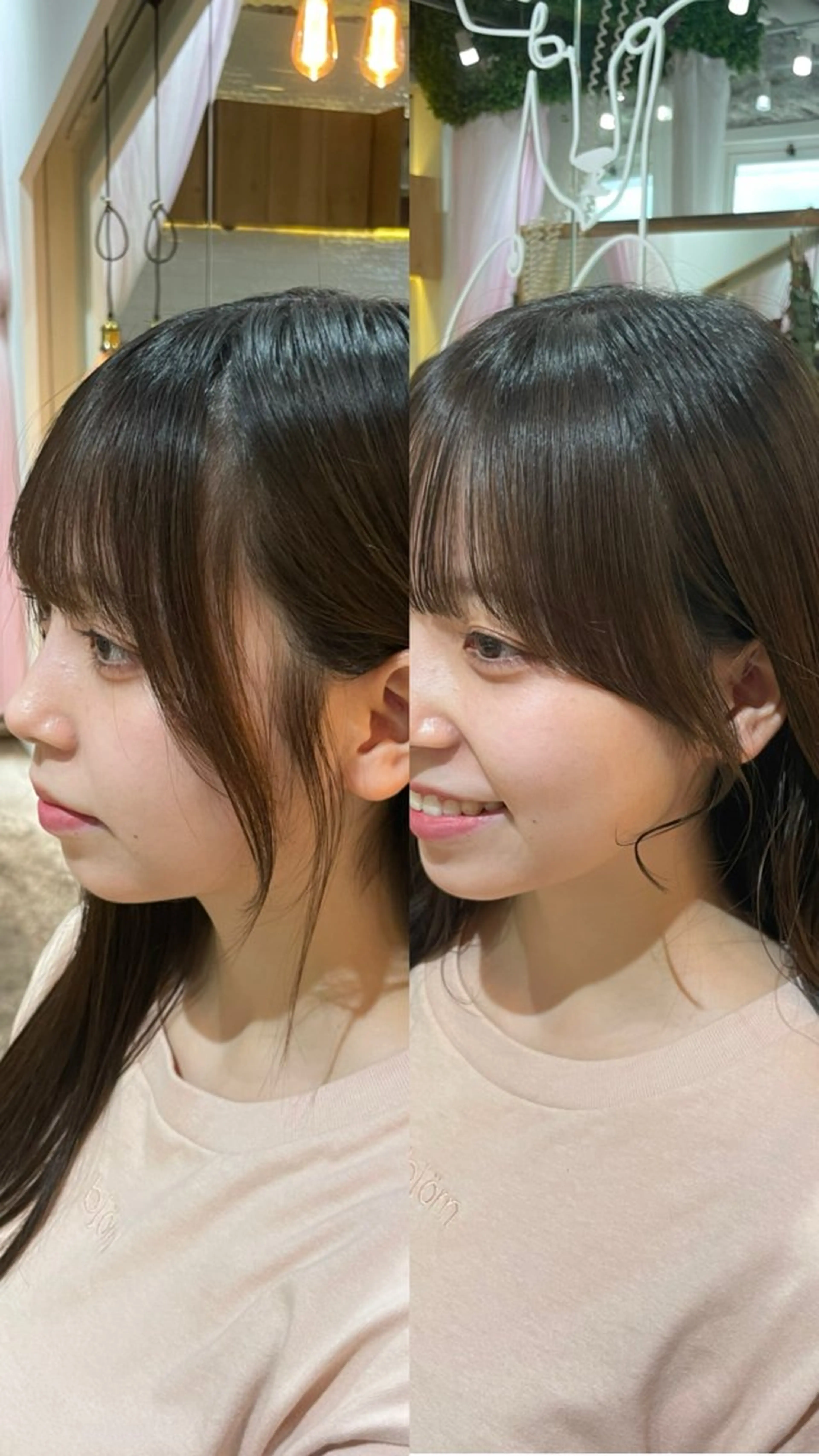 𓊆お出かけ前にも♩𓊇 お顔周りカット+巻き仕上げ🪞🤍の写真