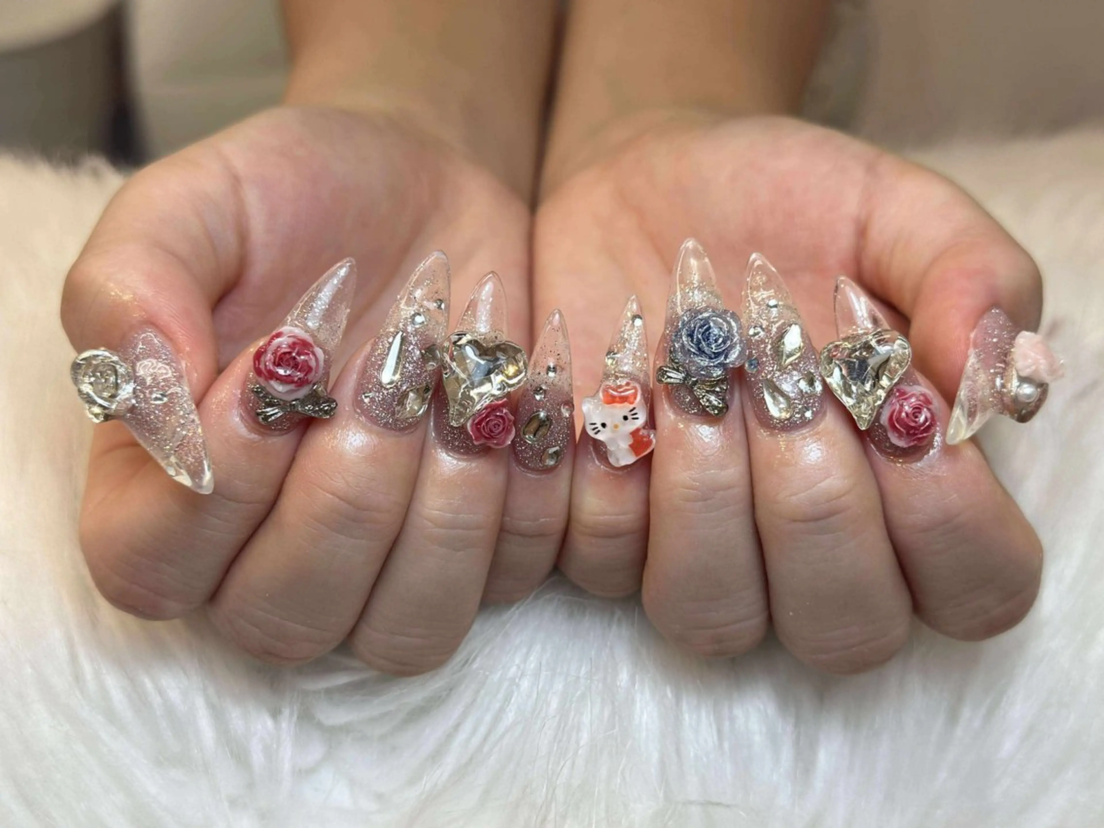 ネイル アートネイル 成人式 ジェルネイル ニュアンスネイル 夏ネイル Nie Nail Shinokuboのネイルデザイン