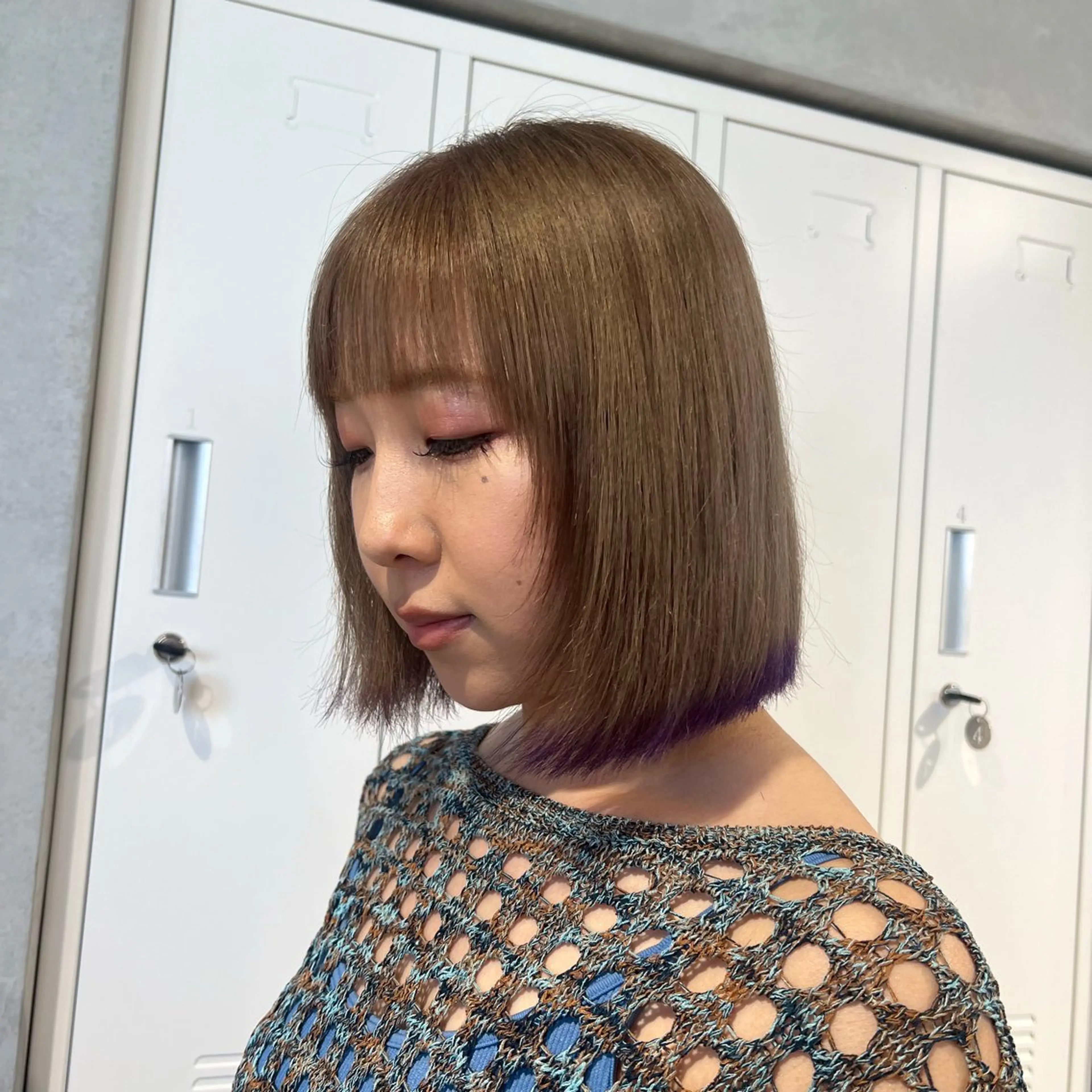 カラー カット ヘアカラー トリートメント 🎀 夏秋🎀のヘアスタイル