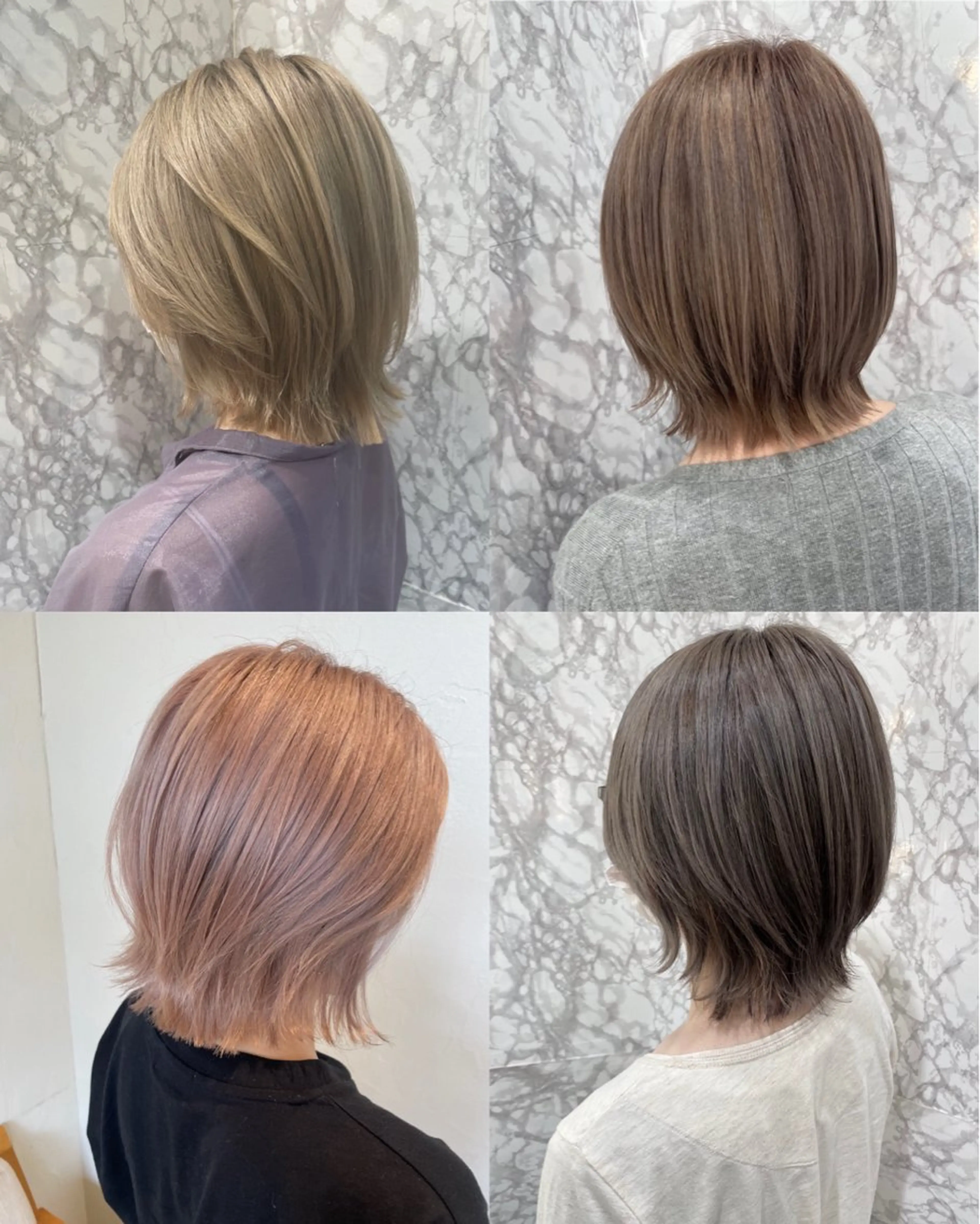 ミディアム レイヤーカット 片山千晴✨ツヤ髪カラ ー✨顔まわりカット✨のヘアスタイル