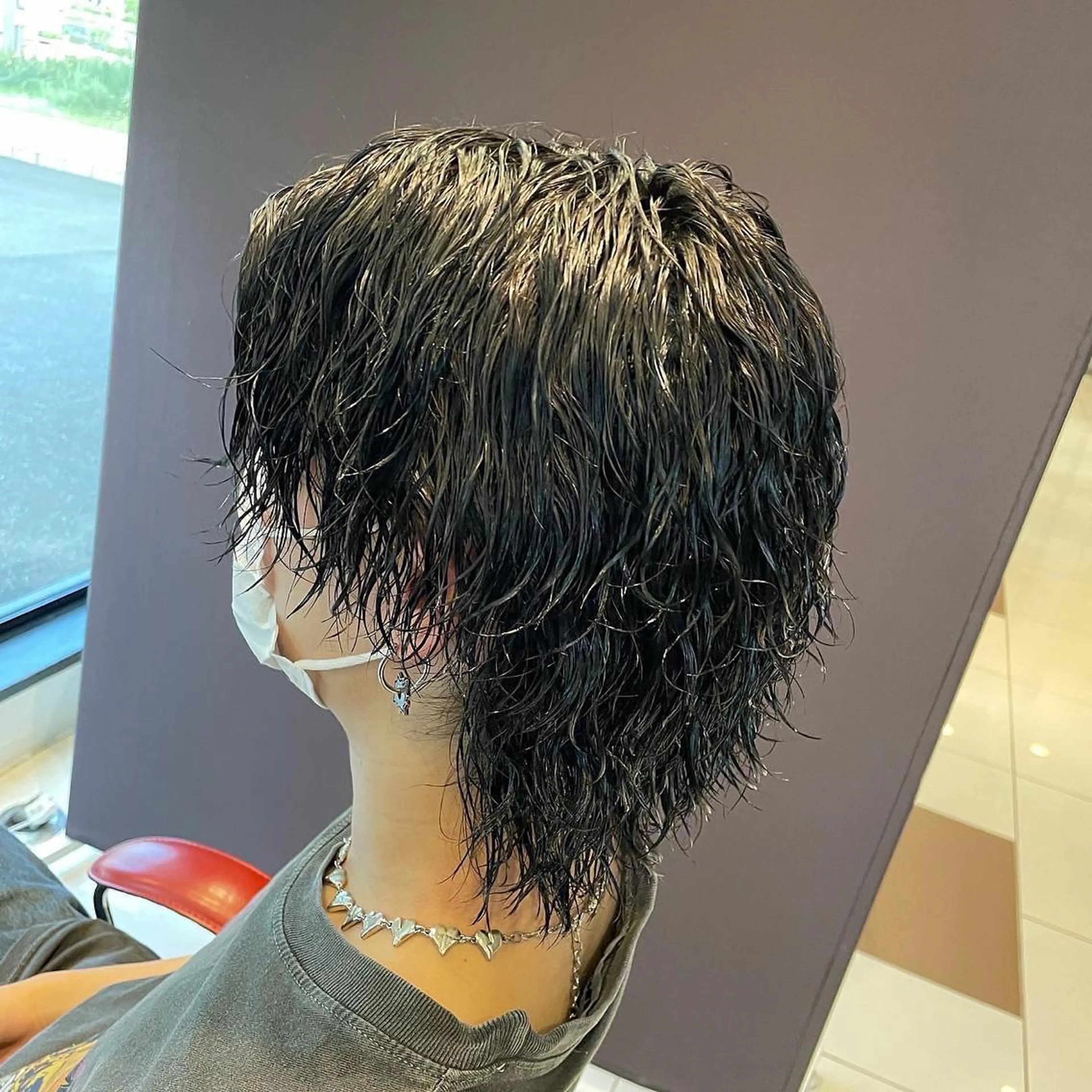 パーマ メンズ little×aimer仙台2号店所属・仙台駅/メンズパーマ /🔗髙橋海汰のヘアスタイル