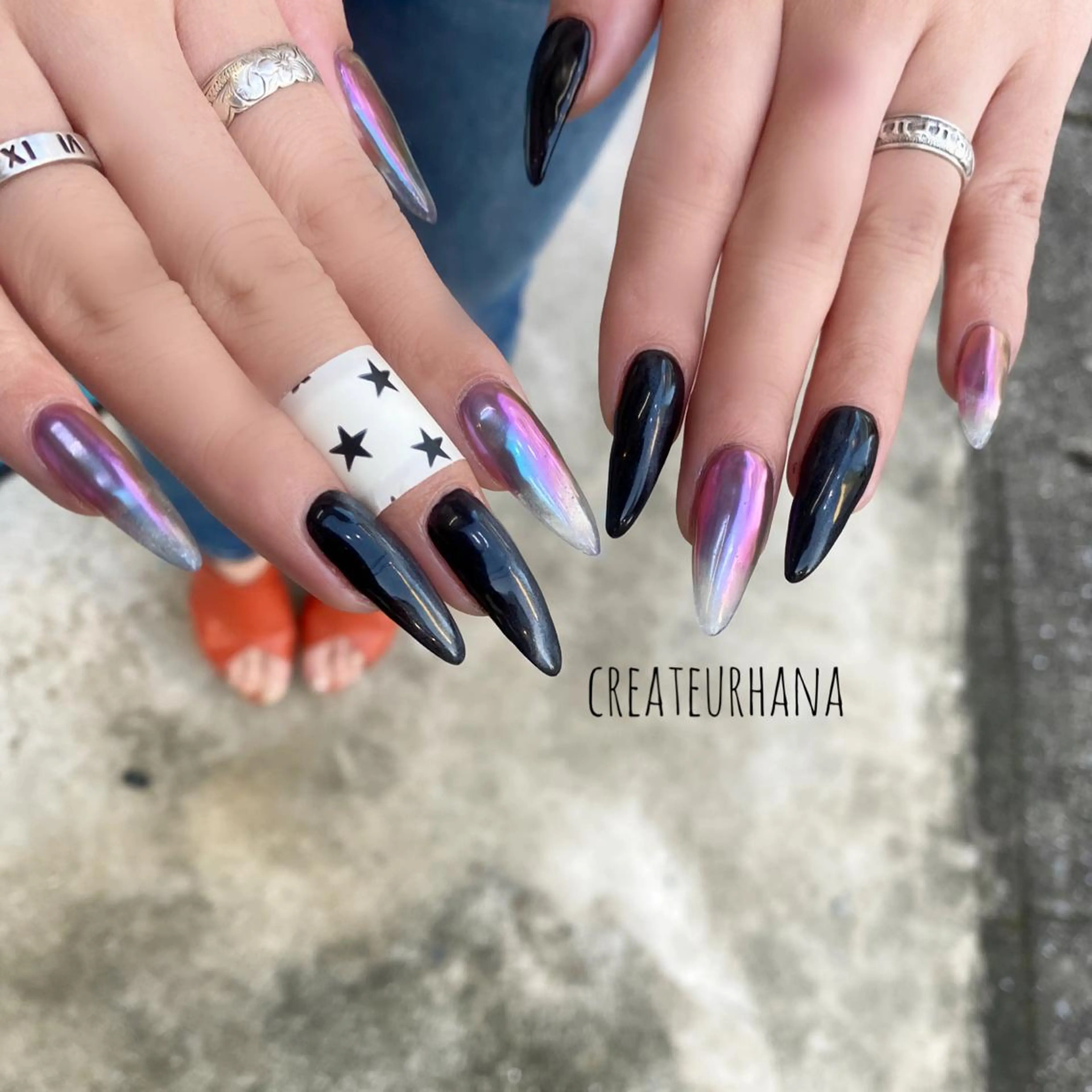 ネイル 三橋 結菜のネイルデザイン