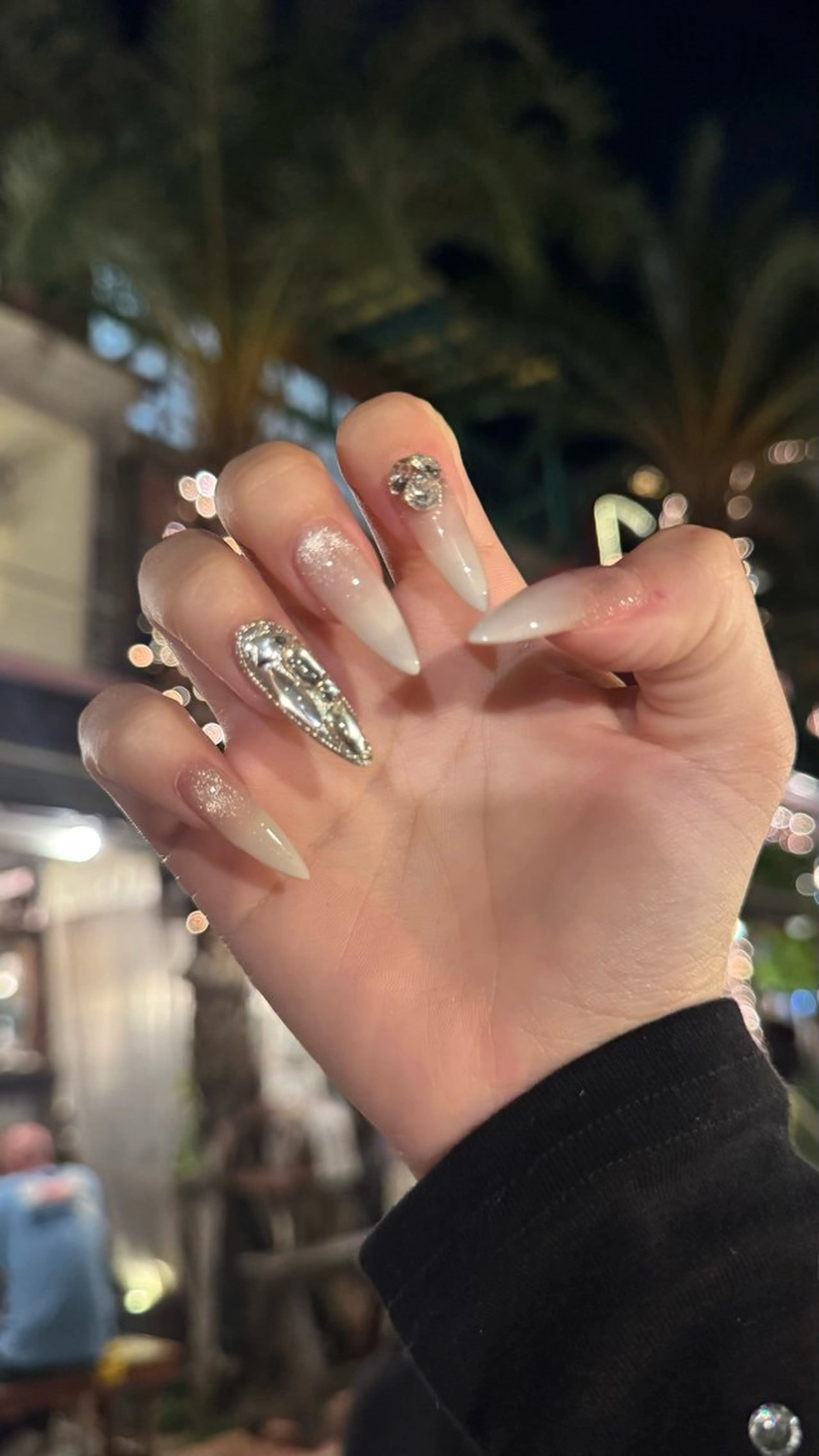 ネイル マグネットネイル ハンドネイル uru nail/ 本部町/Kirariのネイルデザイン