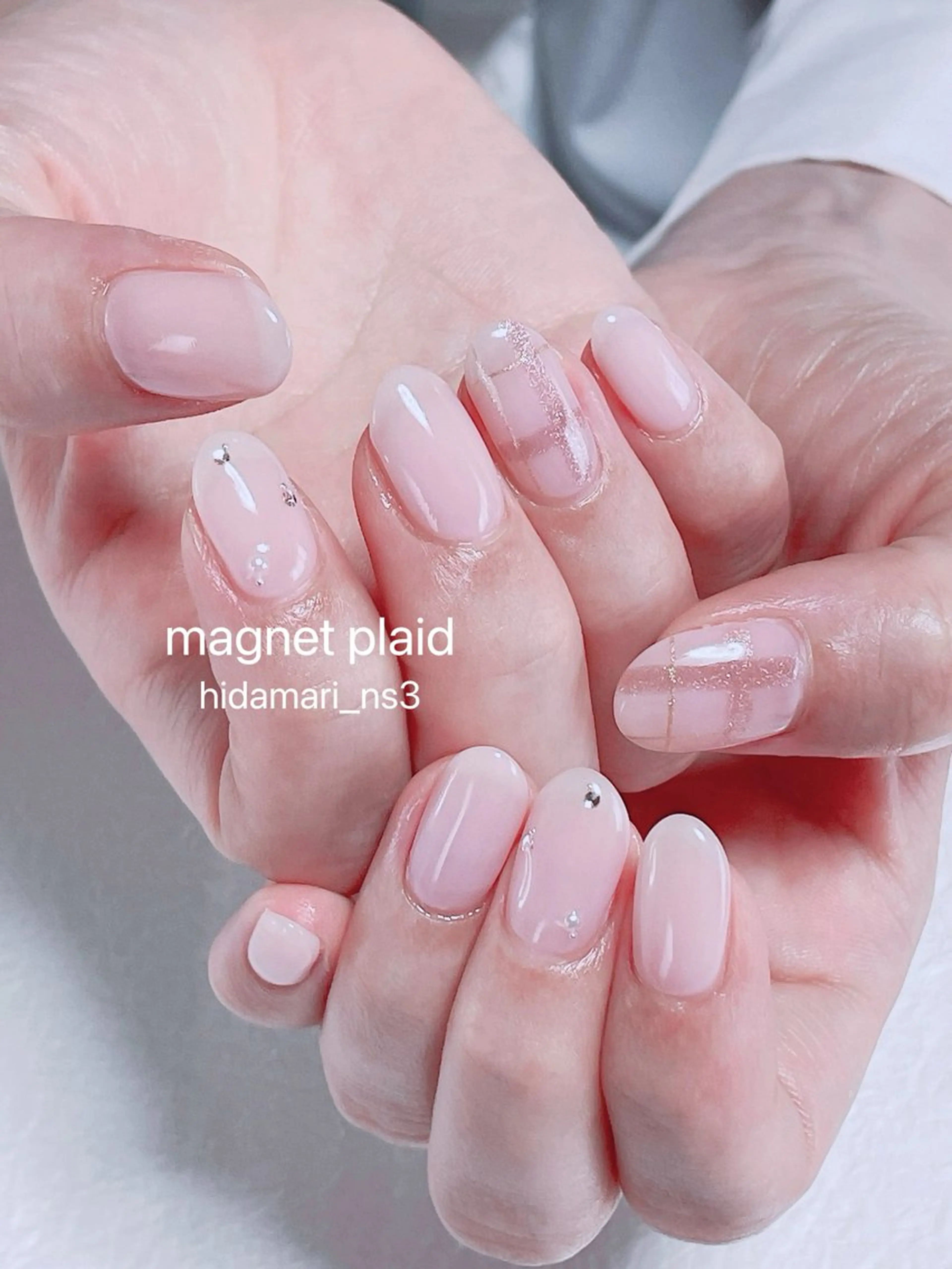 ネイル マグネットネイル 持ち込み ハンドネイル NailSalon ひだまりのネイルデザイン