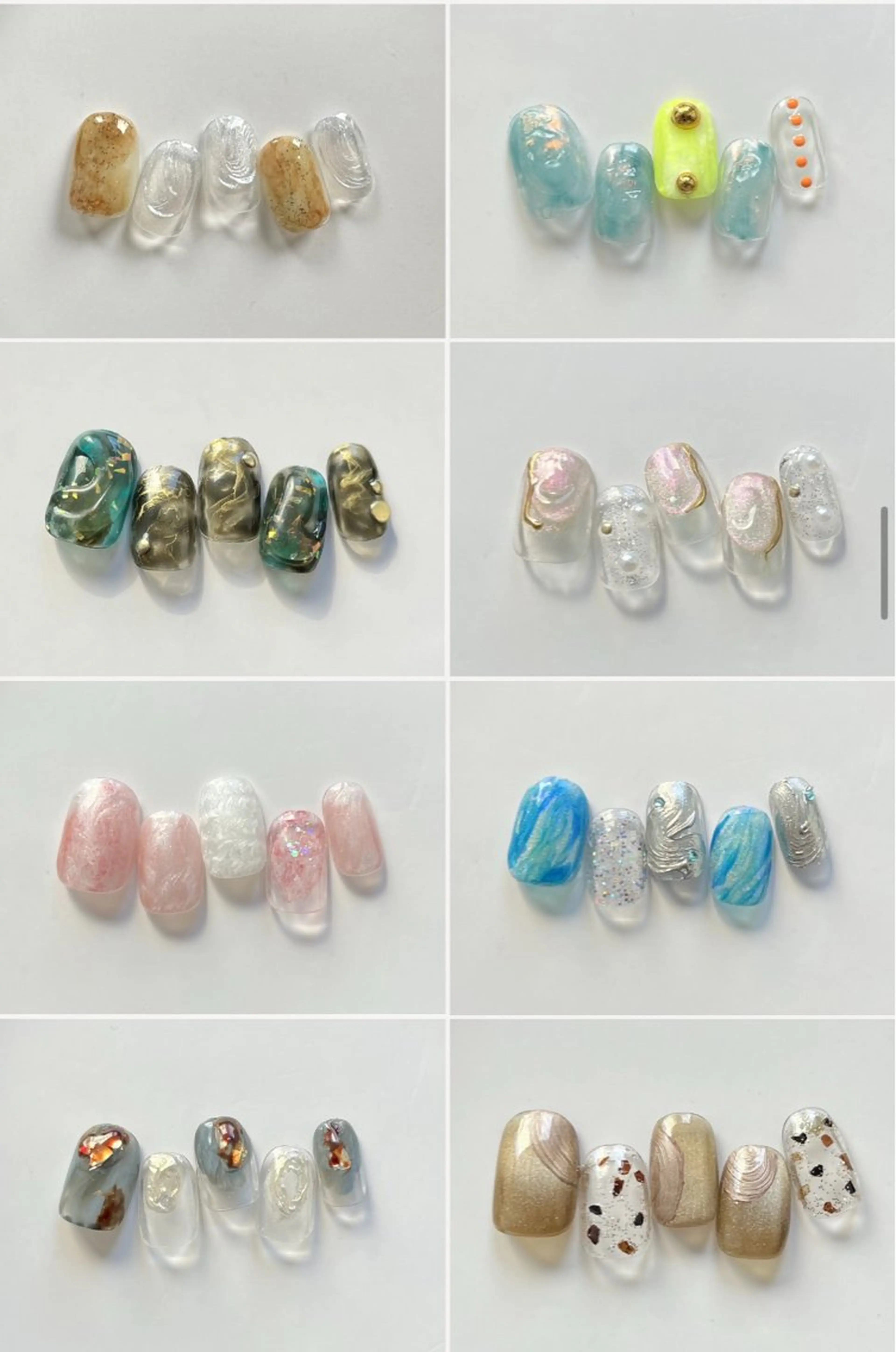 ネイル ニュアンスネイル 大貫 日向のネイルデザイン