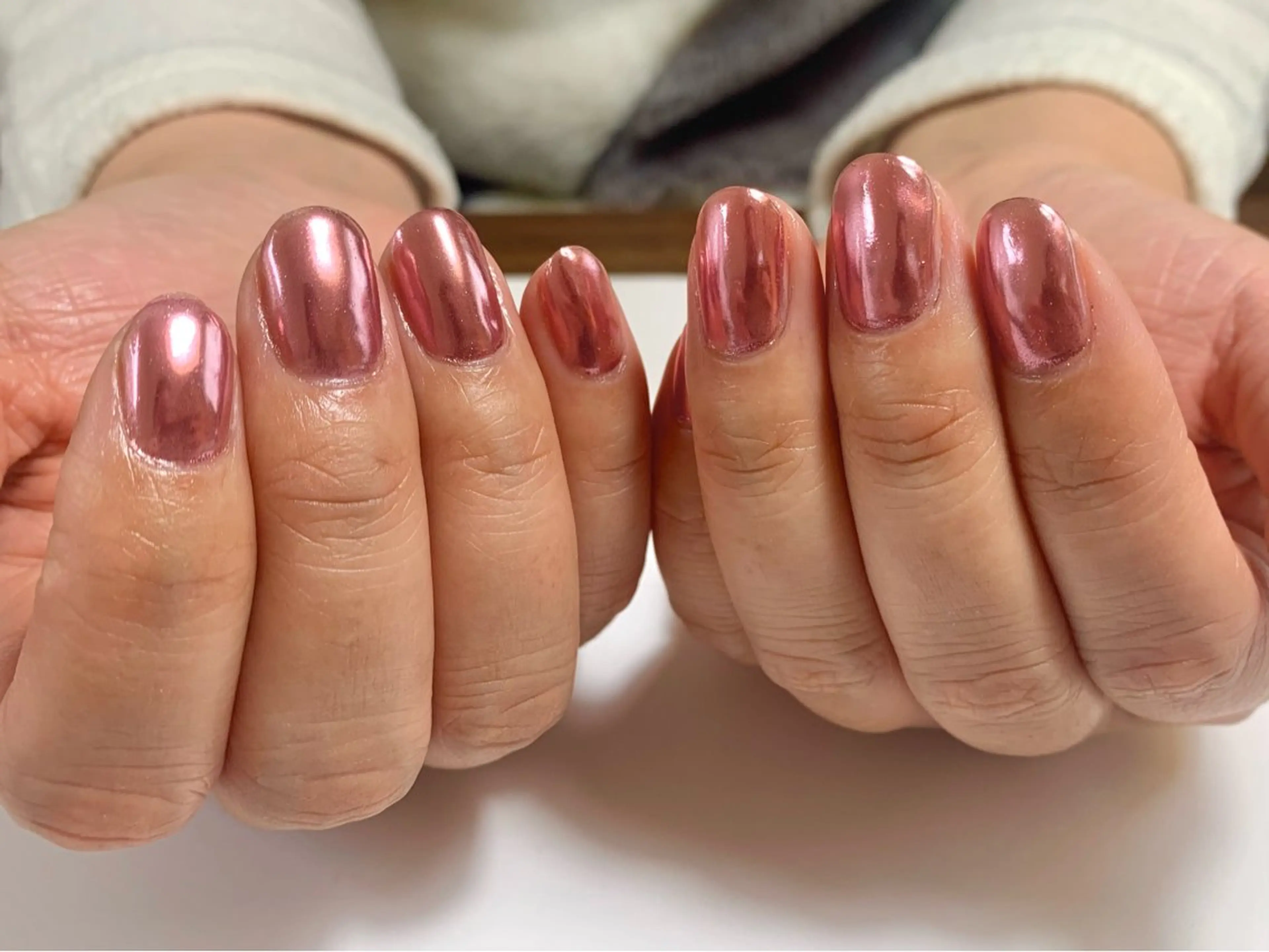 ネイル ミラーネイル ピンク is.nail 🌷sonokoのネイルデザイン