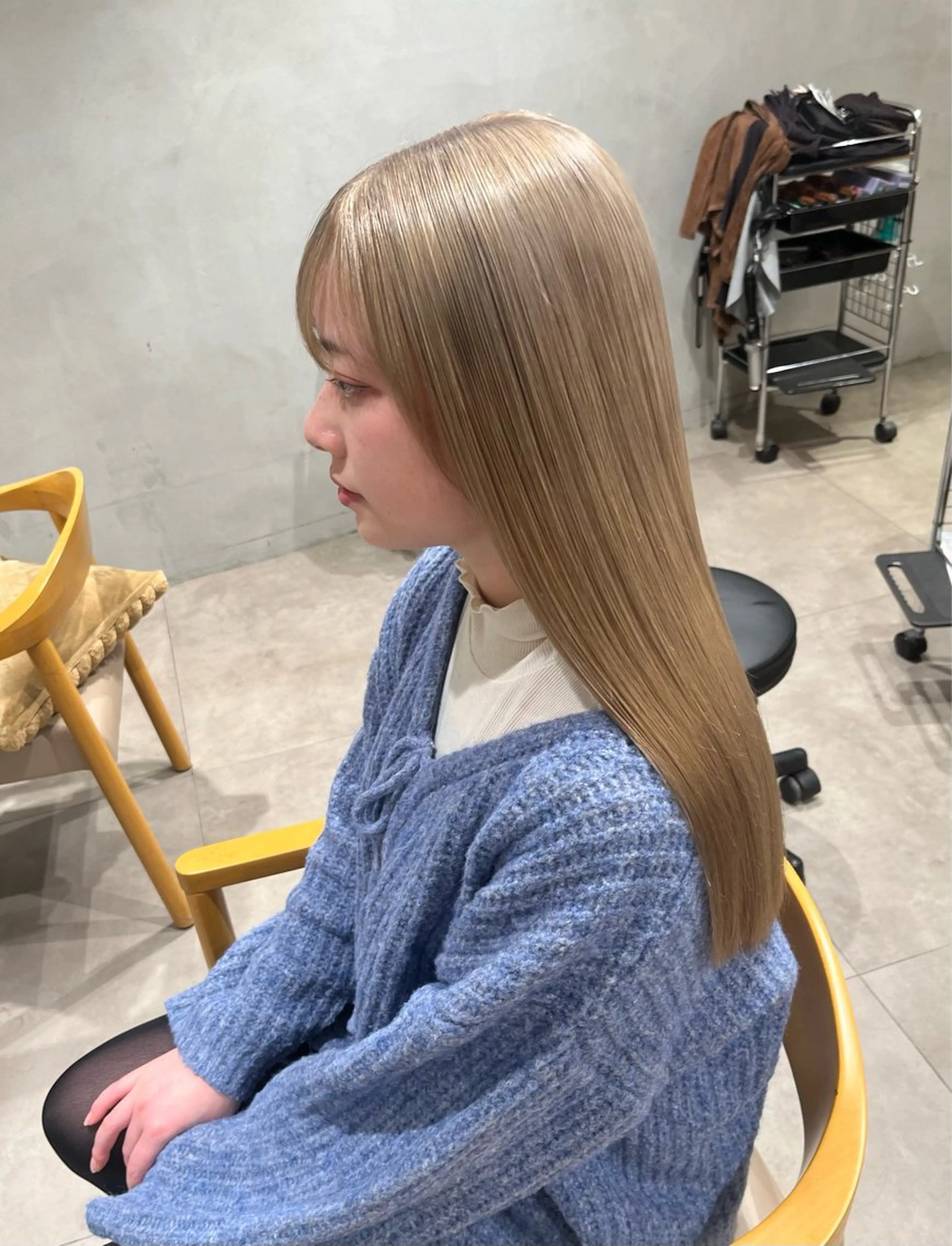 カラー 河原 楓樹のヘアスタイル