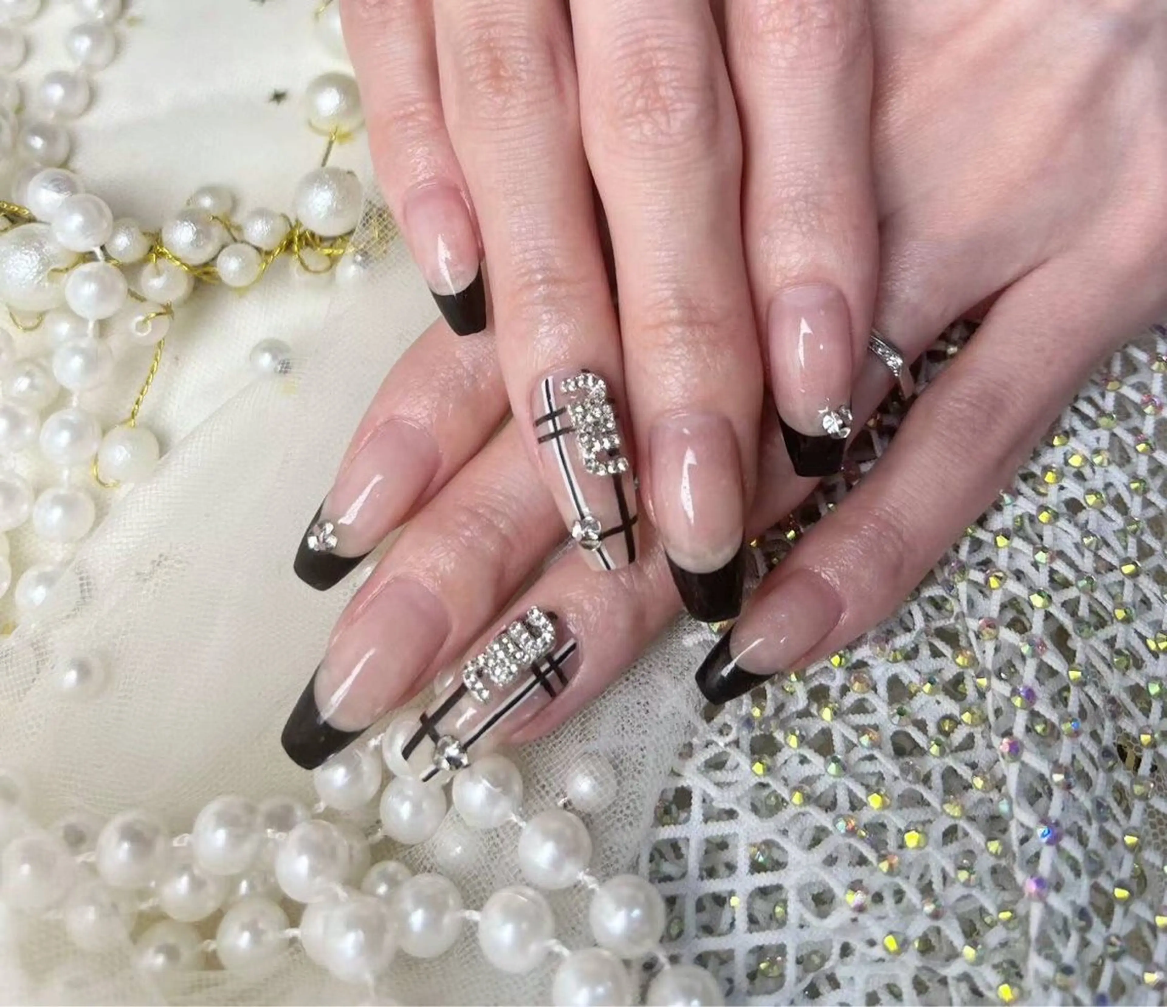 ネイル アートネイル フラワーネイル フットネイル ジェルネイル キラキラネイル babarla Nailのネイルデザイン