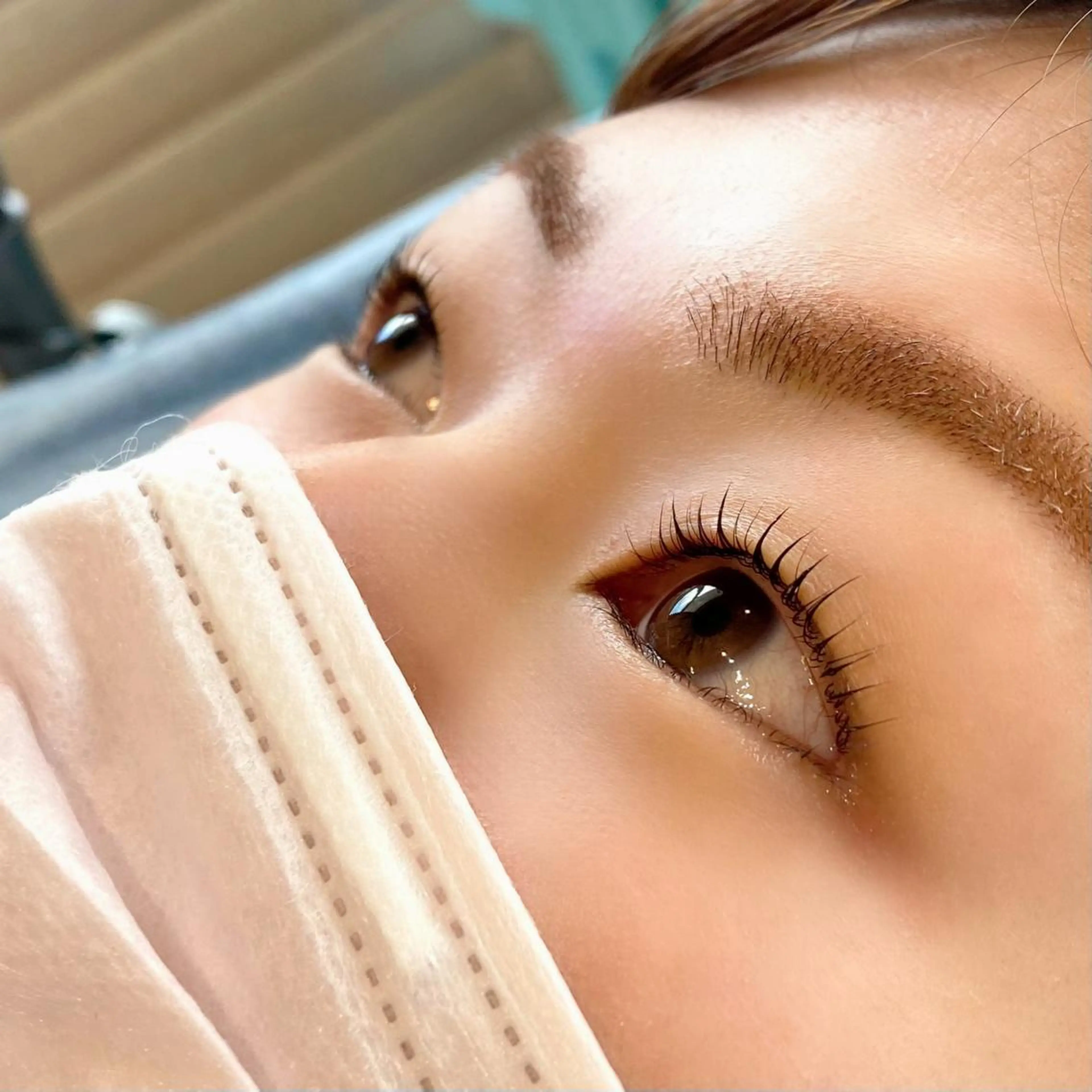マツエク・マツパ フラットラッシュ 一重×まつ毛パーマ マツパ francesca eyelash所属・中島 顕子のマツエク・マツパデザイン