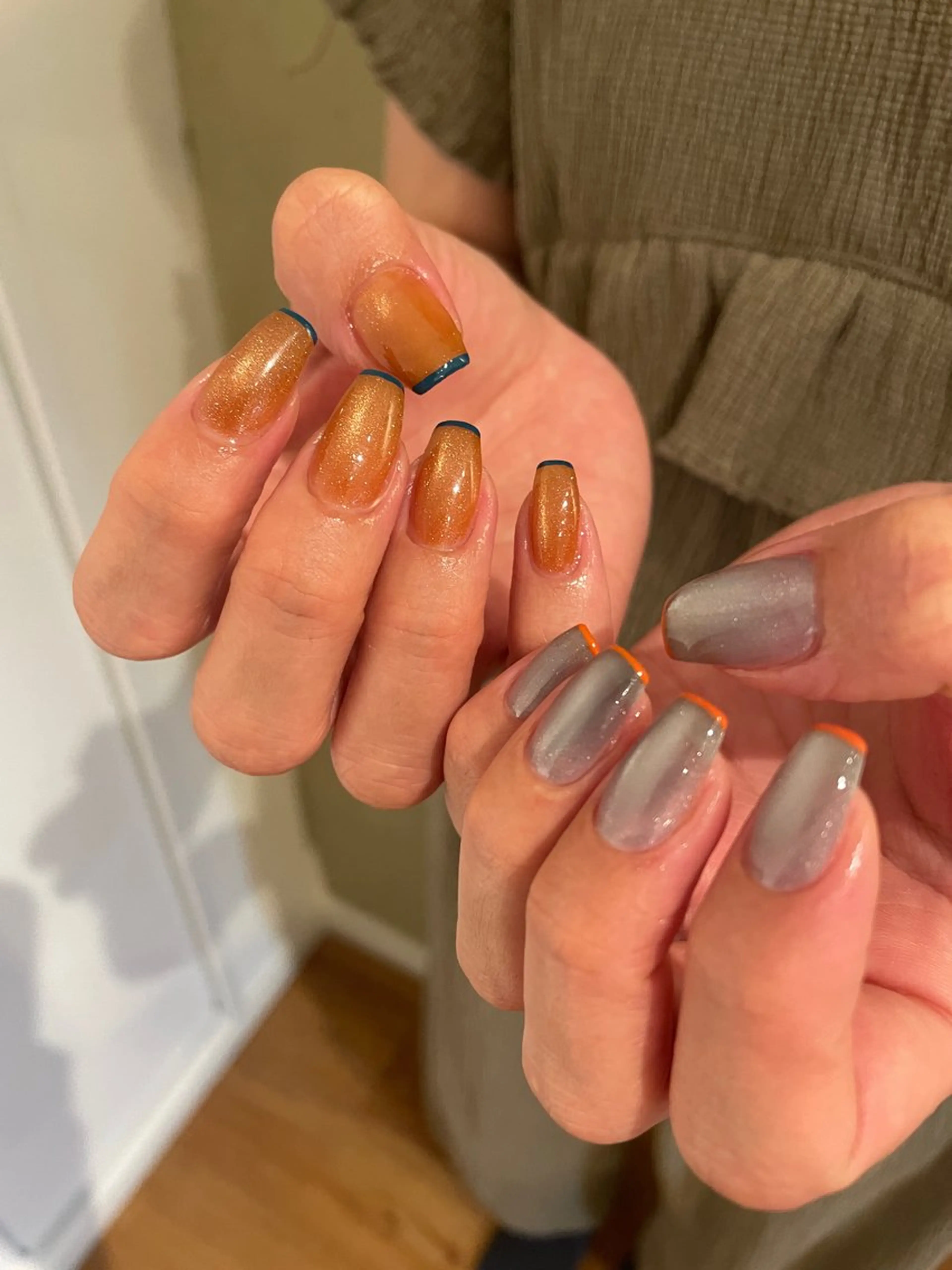 オフ込み　ハンド　持ち込みデザインの写真