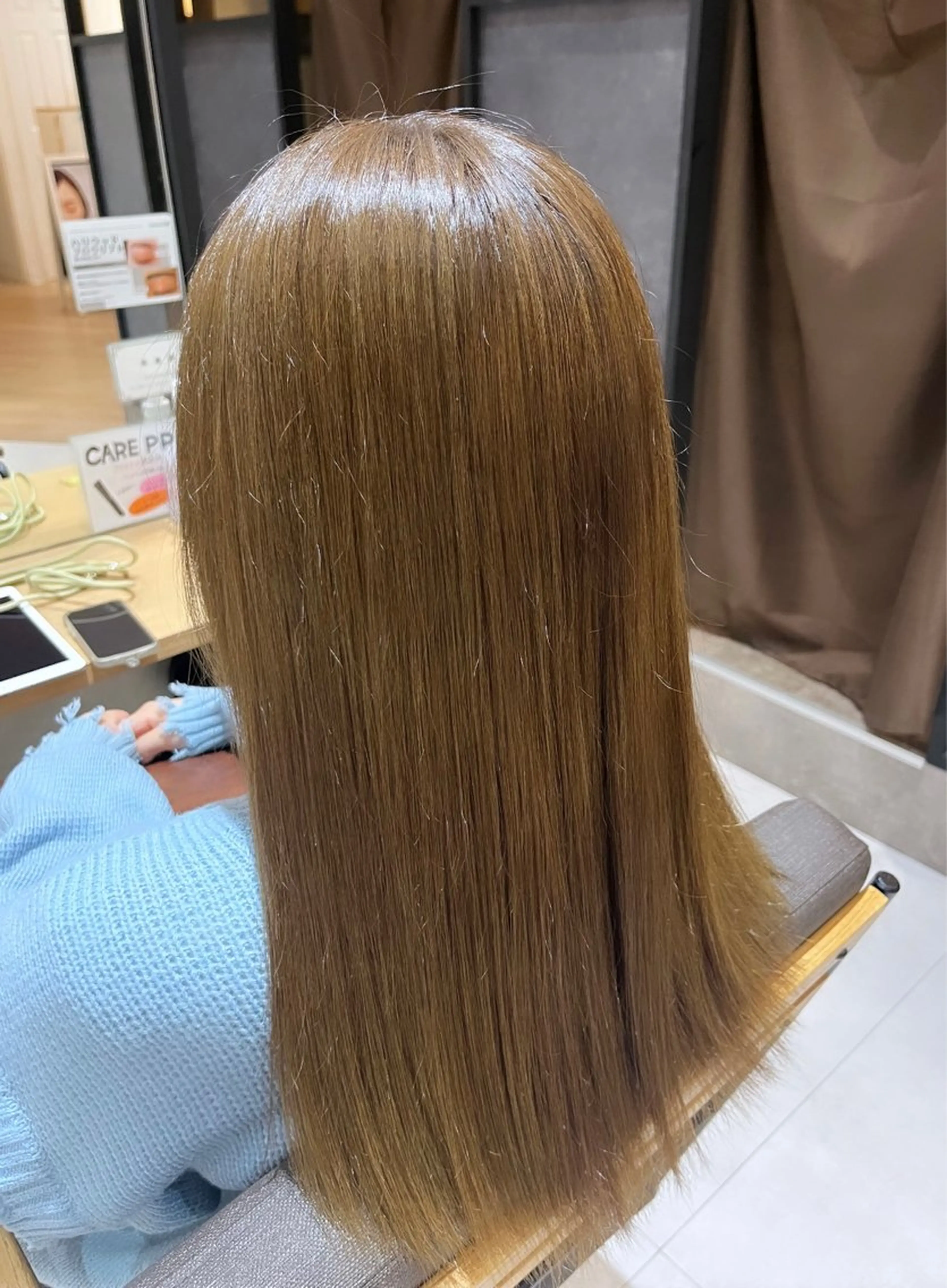 カラー ベージュカラー オリーブベージュ 🎀 miki / レイヤーカット 🎀のヘアスタイル