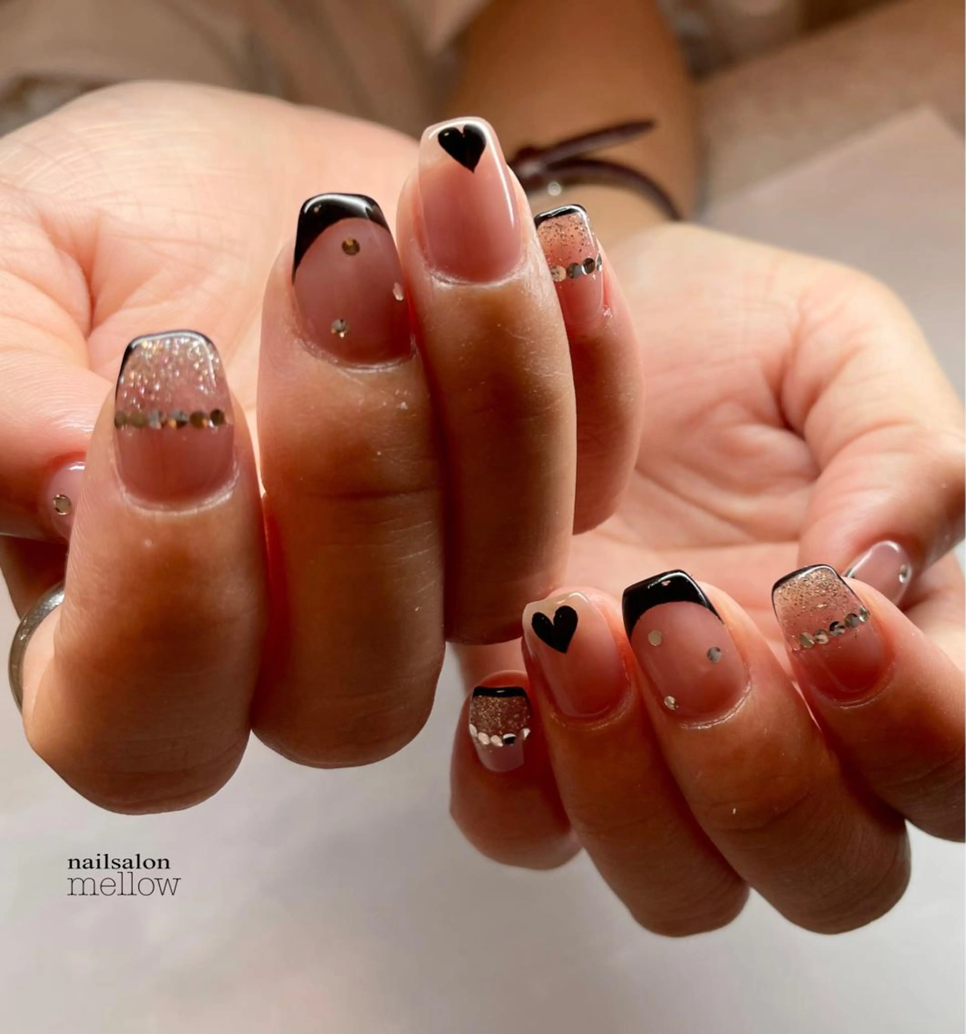 ネイル フレンチネイル 大山 浩美のネイルデザイン