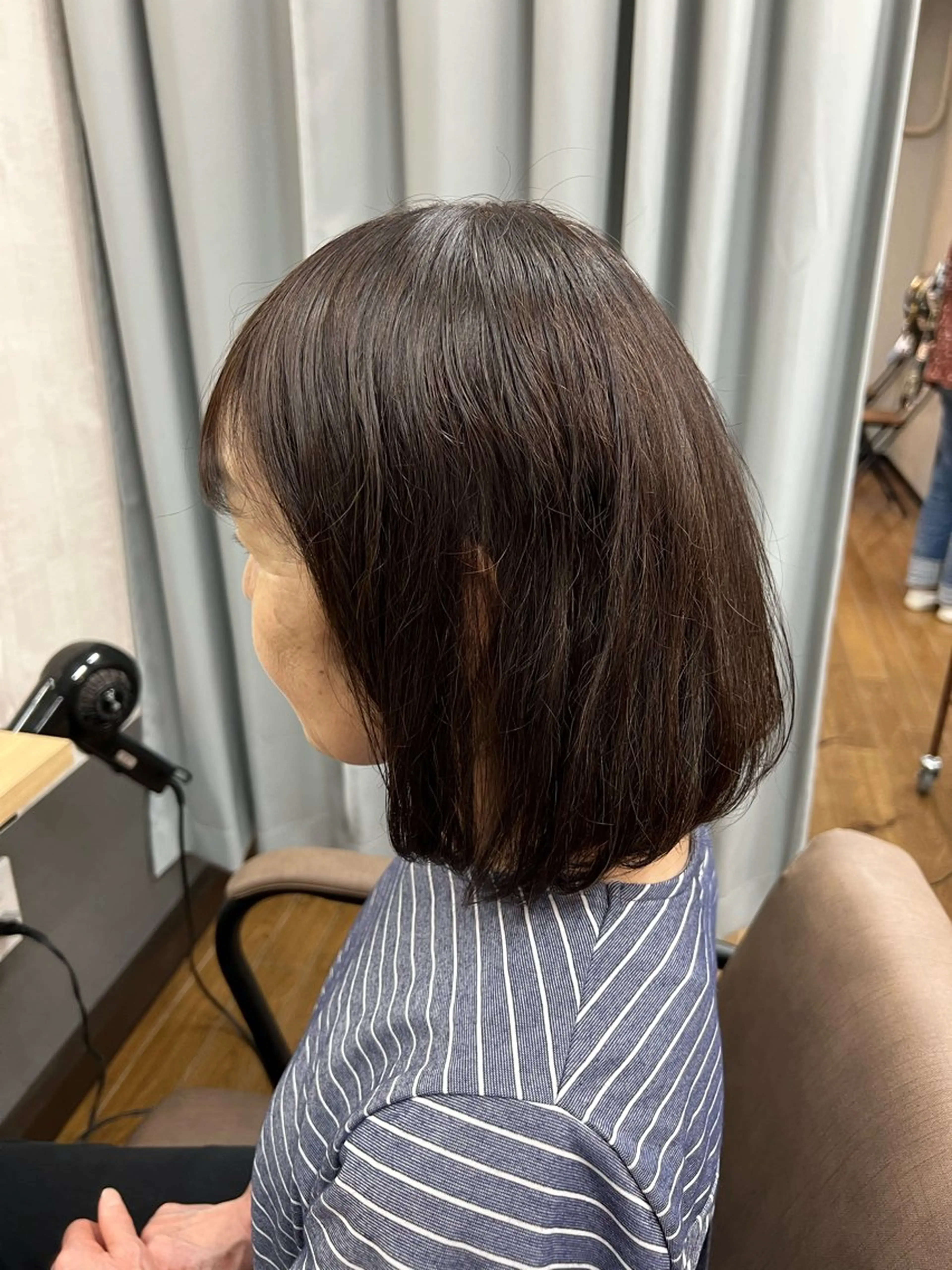 ミディアム カット ヘアカラー TELA HAIR 幕張本郷店 千尋のヘアスタイル