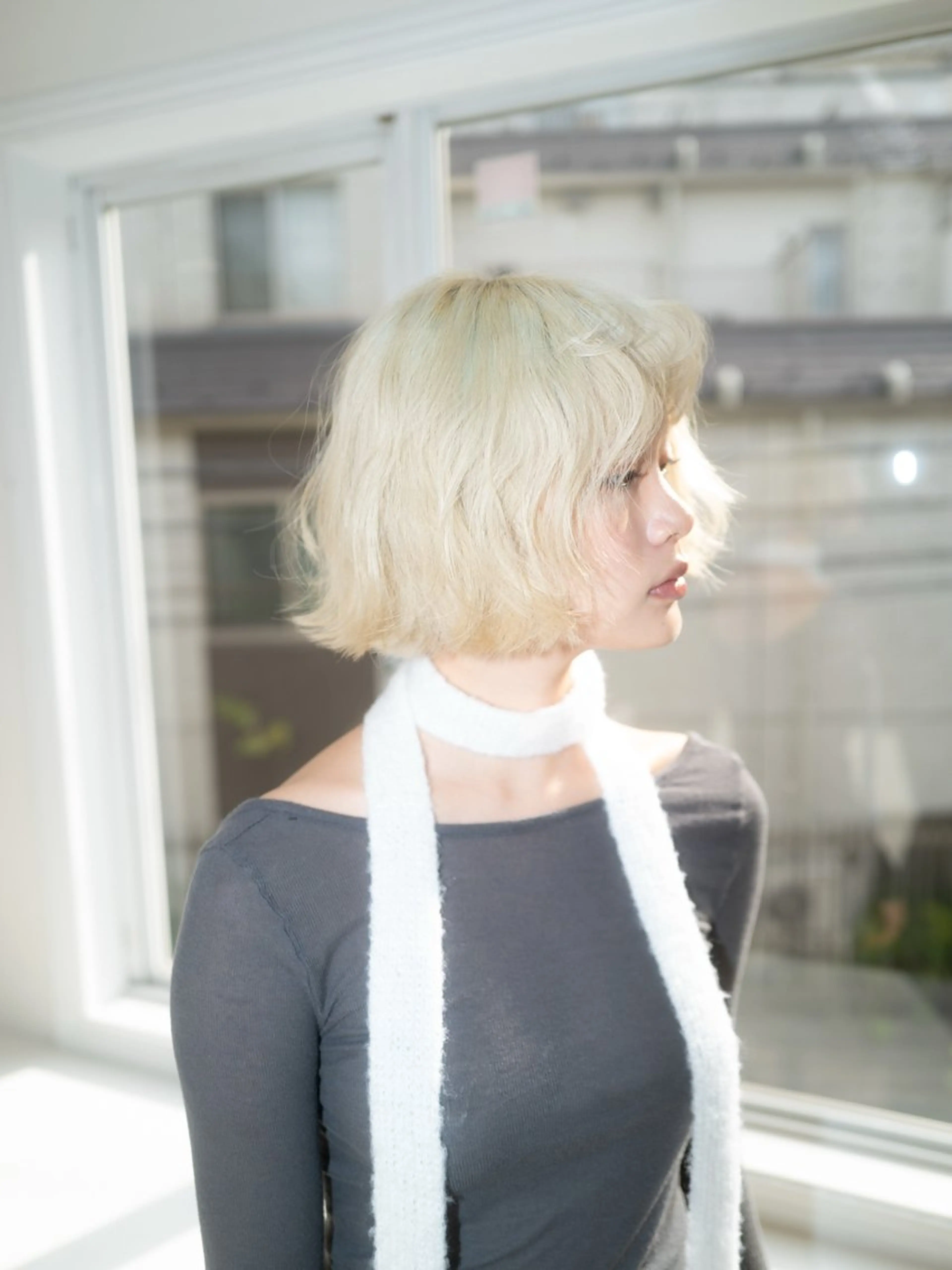 カラー 石井美羽 NEROのヘアスタイル