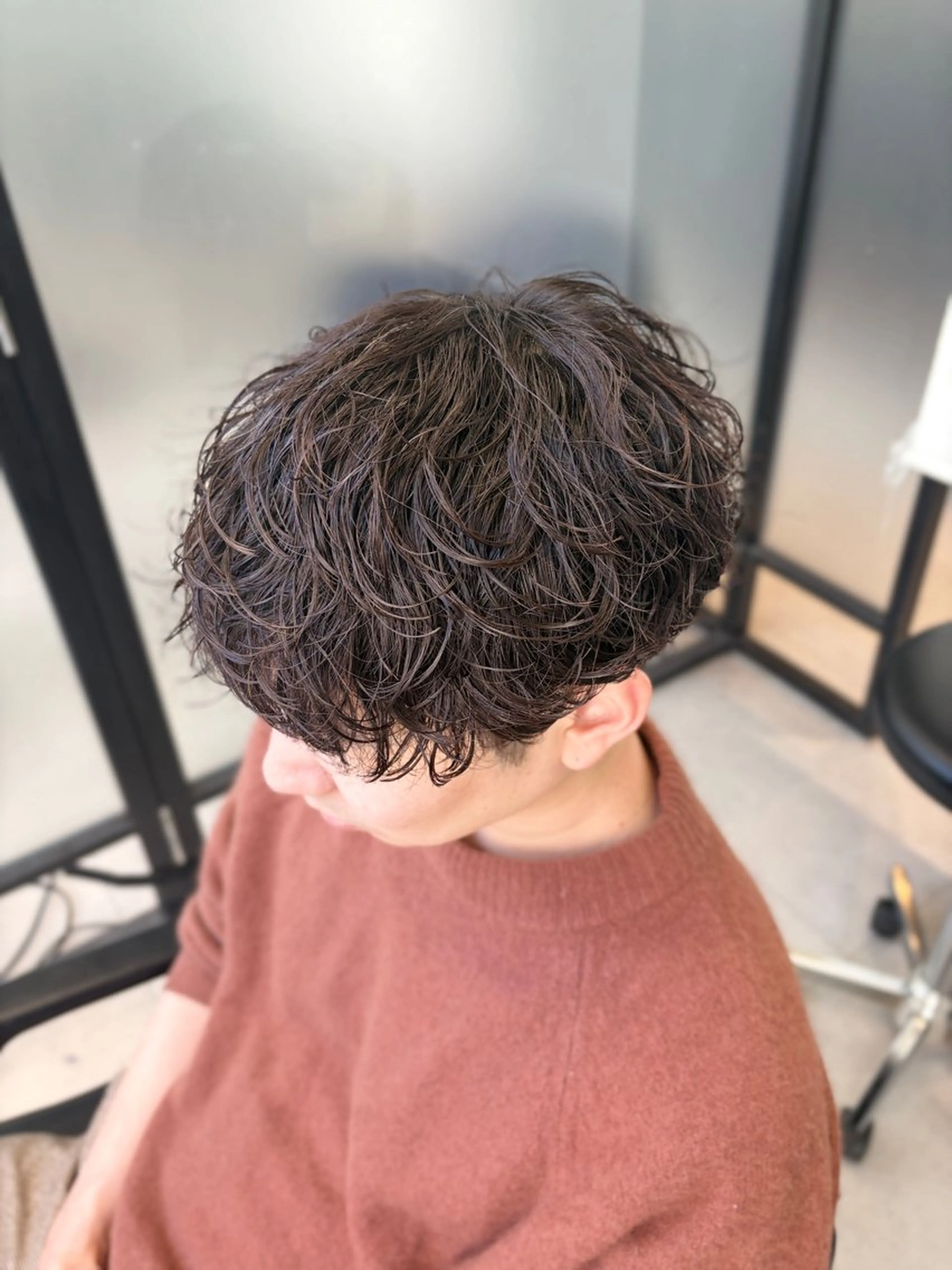 パーマ メンズ メンズパーマ カット パーマ 曲がる縮毛矯正/ メンズパーマ森隆之介のヘアスタイル