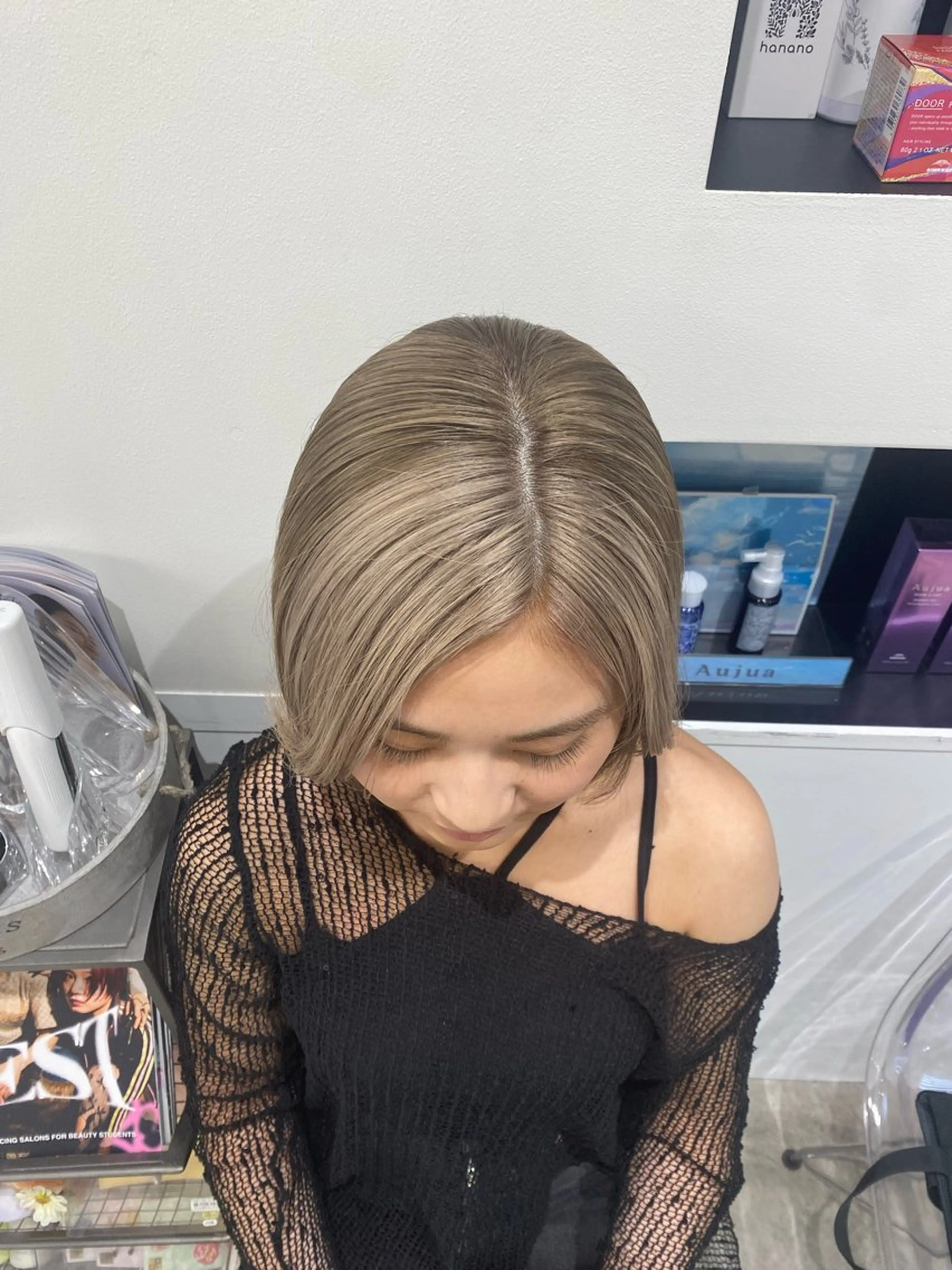 カラー ルイ☆【ボブ/メンズ /酸性ストレート】のヘアスタイル