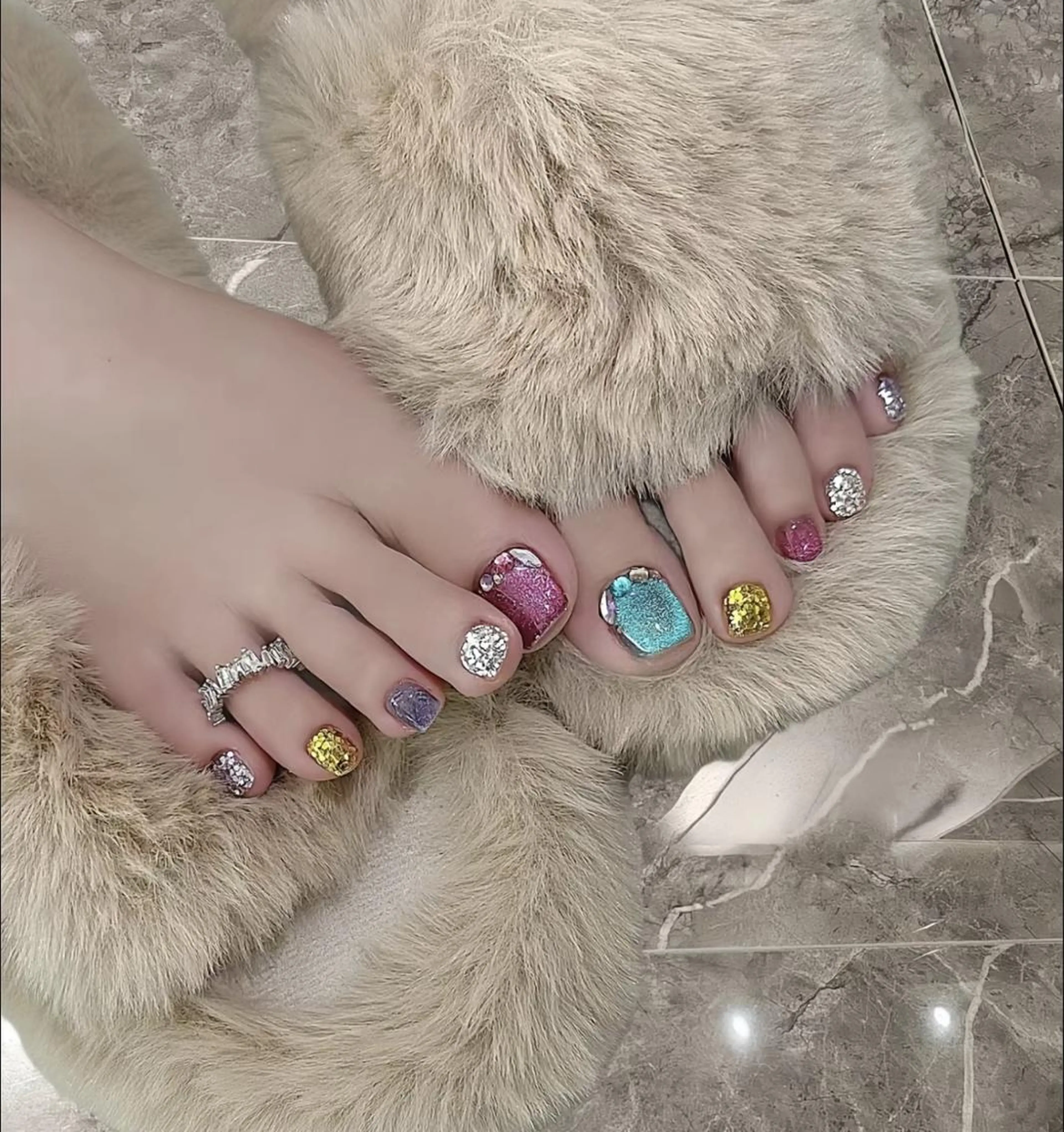 【初回ソフトジェルオフ無料】【FOOT】定額デザイン ¥ 7980→の写真