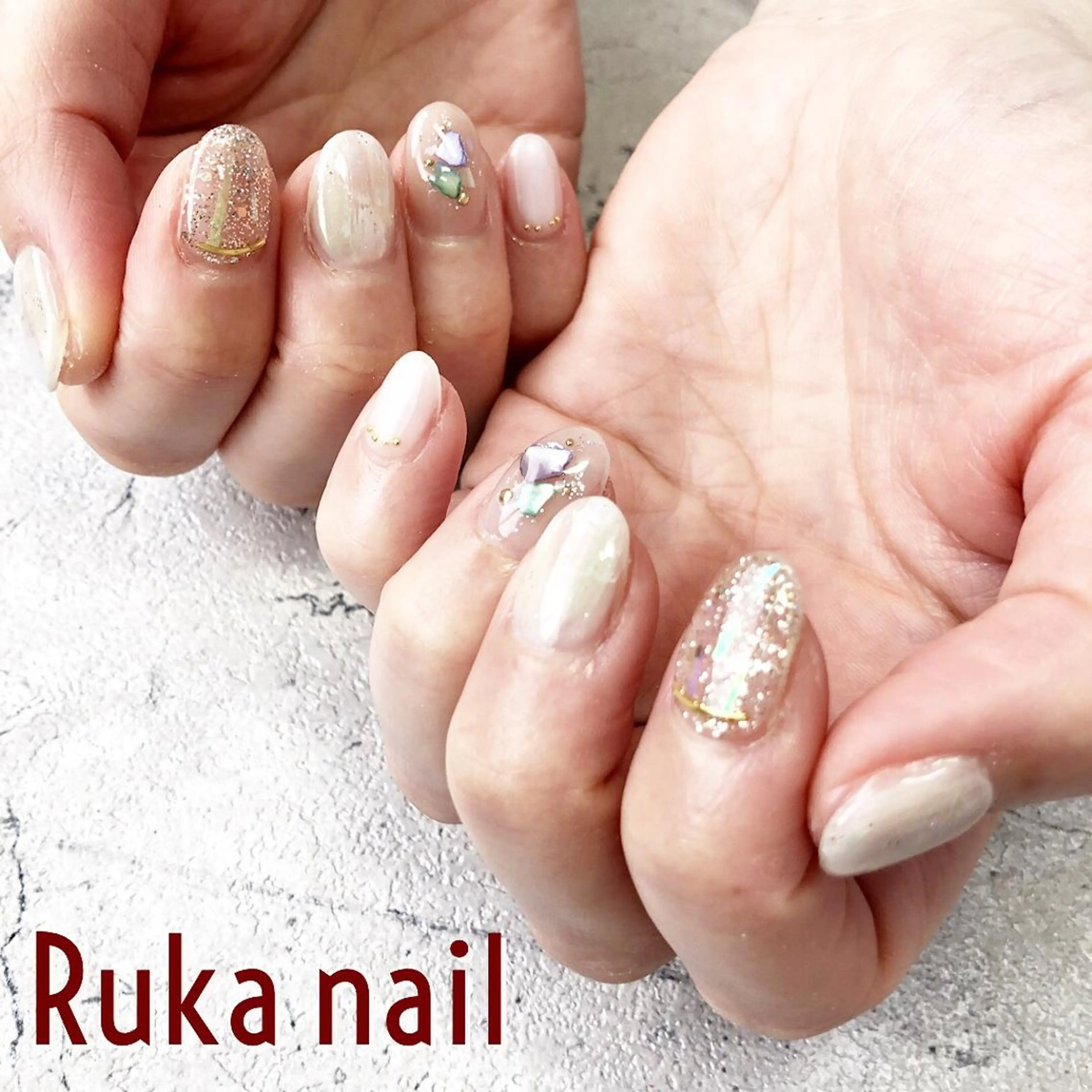 ネイル Ruka nail 【ﾙｶ ﾈｲﾙ】のネイルデザイン