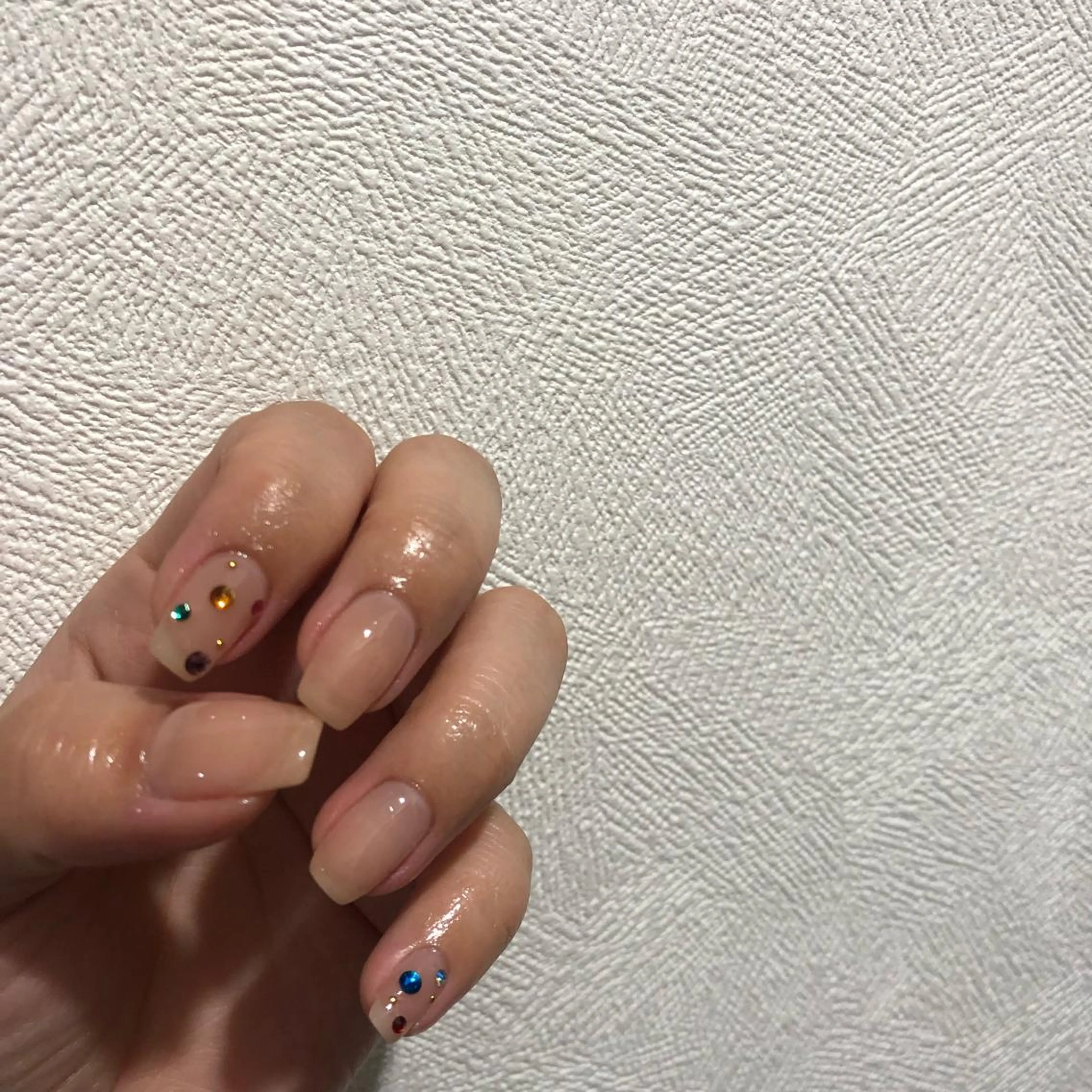 ネイル パラあり！フィルイン 美フォルムのネイルデザイン