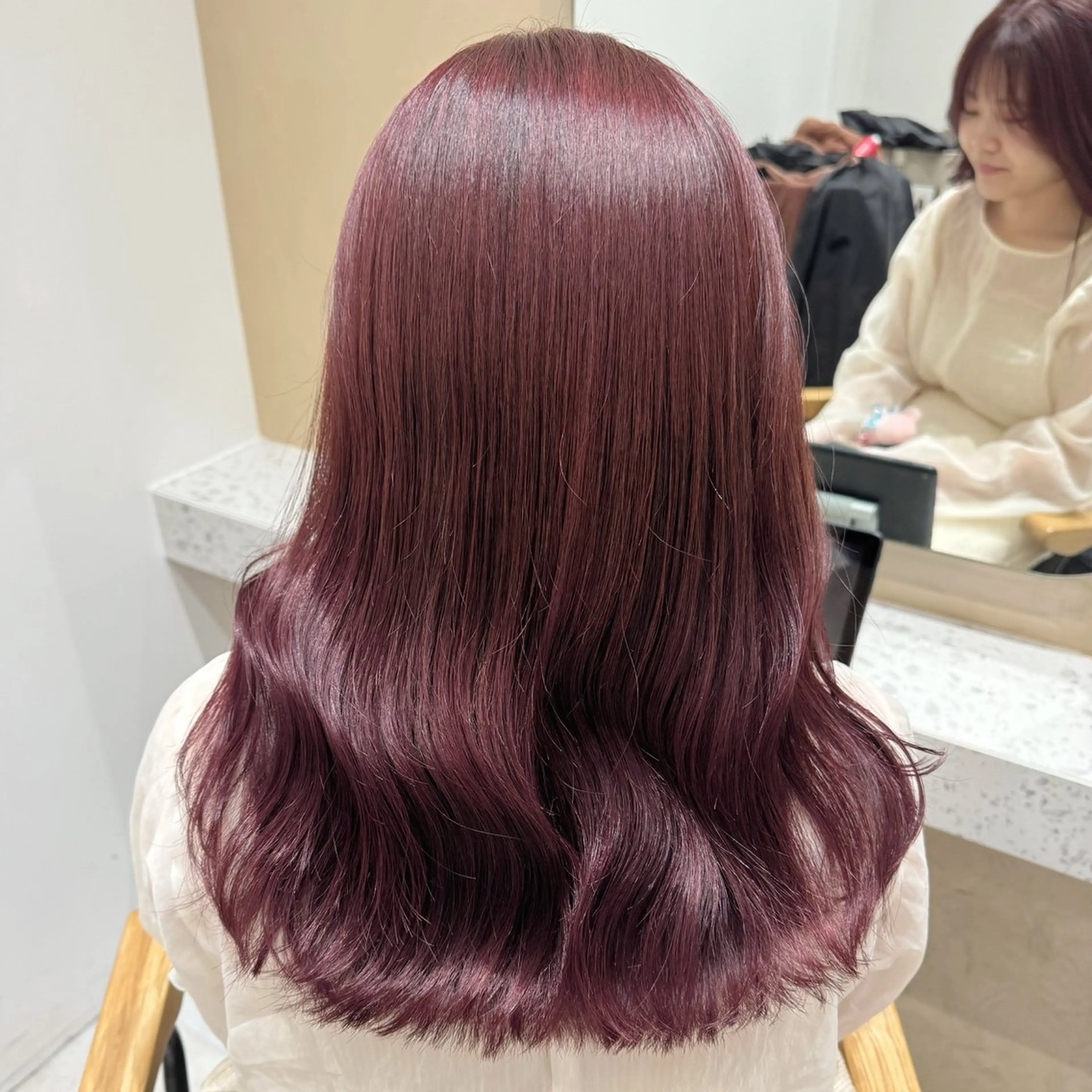 セミロング カラー カット ヘアカラー トリートメント 🌜美髪矯正/艶髪 /ボブ/こころ🌛のヘアスタイル