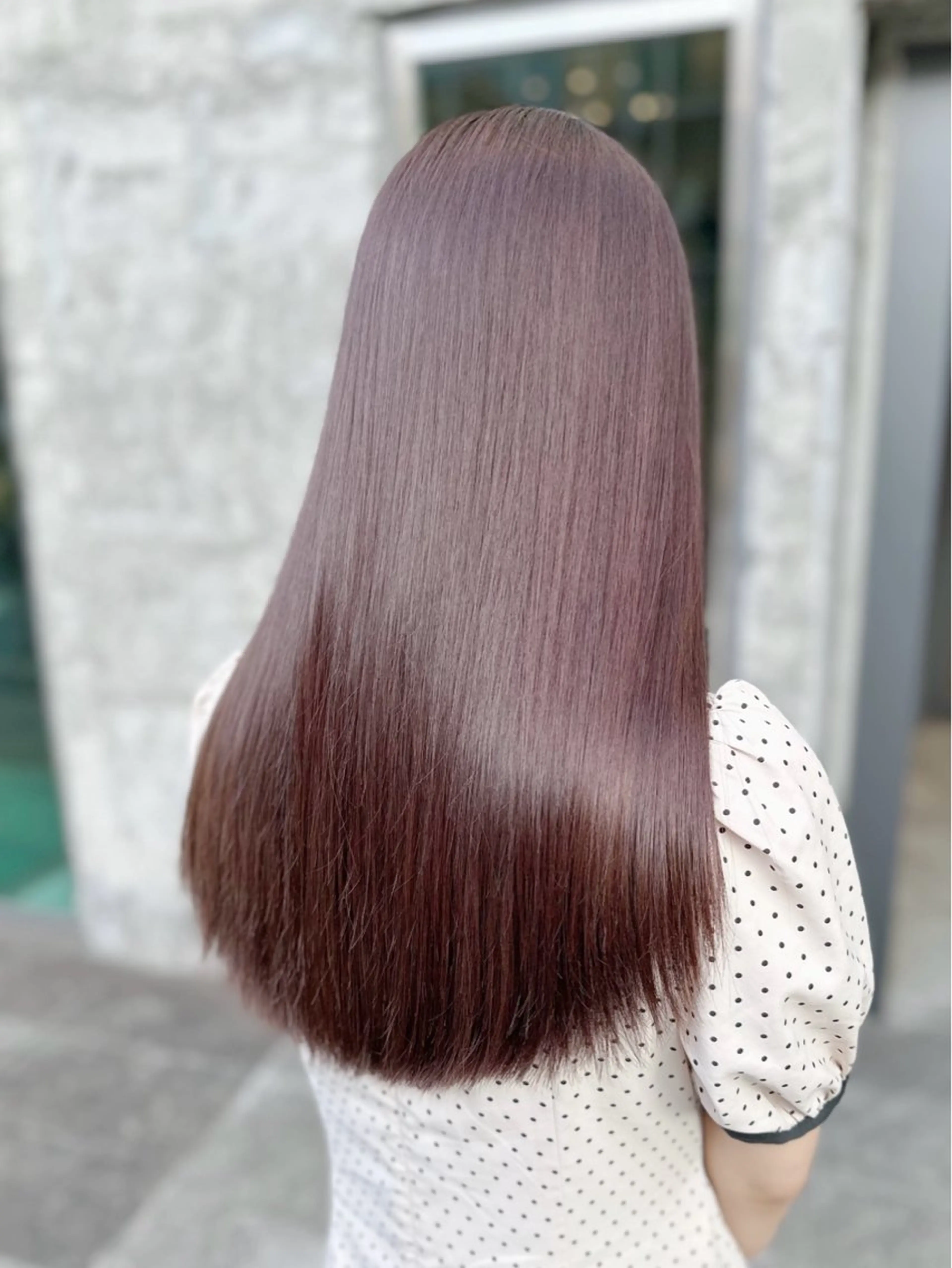 ロング カット ヘアカラー トリートメント 🐻艶カラー 髪質改善 あさひ🐻のヘアスタイル