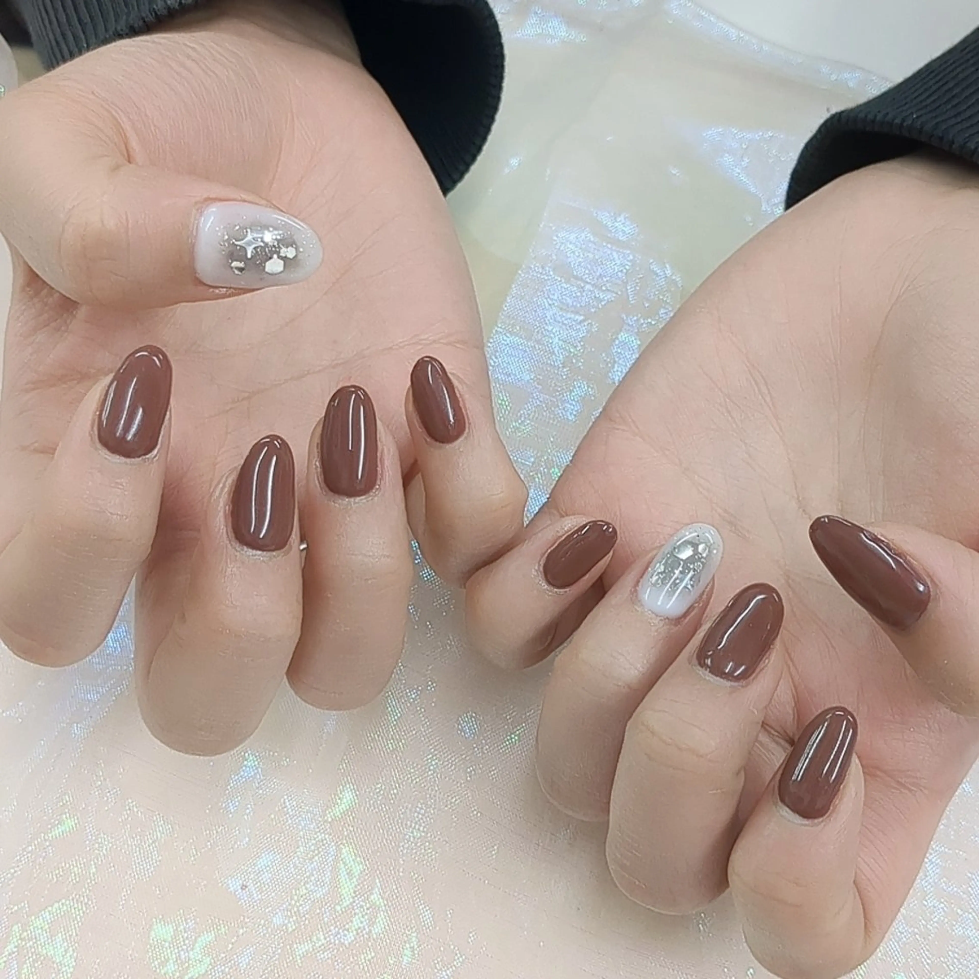 ネイル アートネイル ワンカラーネイル シンプルネイル ハンドネイル トミーワイネイル所属・トミー ワイのネイルデザイン