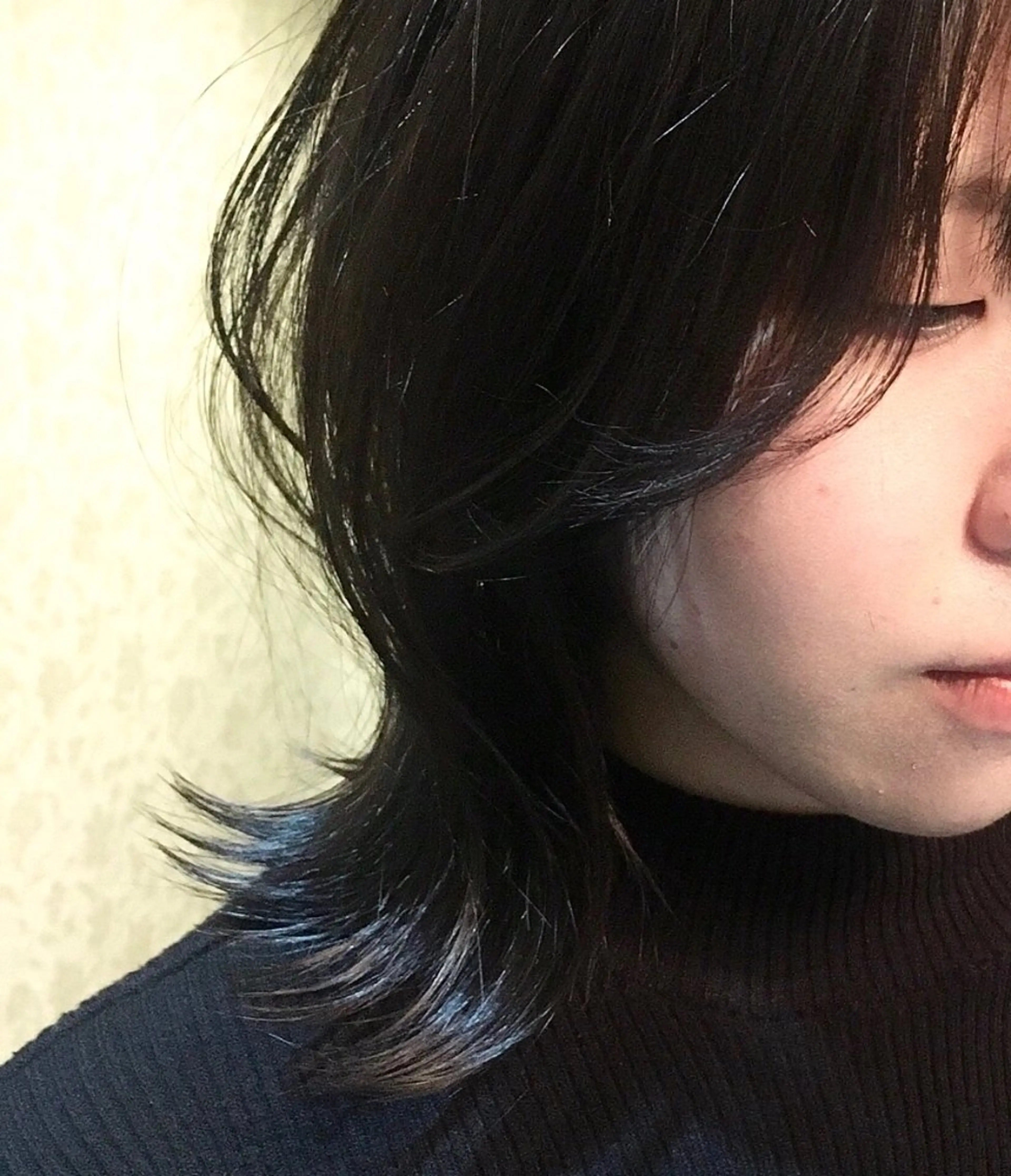 ミディアム くびれヘア 顔まわりレイヤー 顔周りカット レイヤーカット カット 🗝髪質改善×カット 🪄Ji_yeongのヘアスタイル