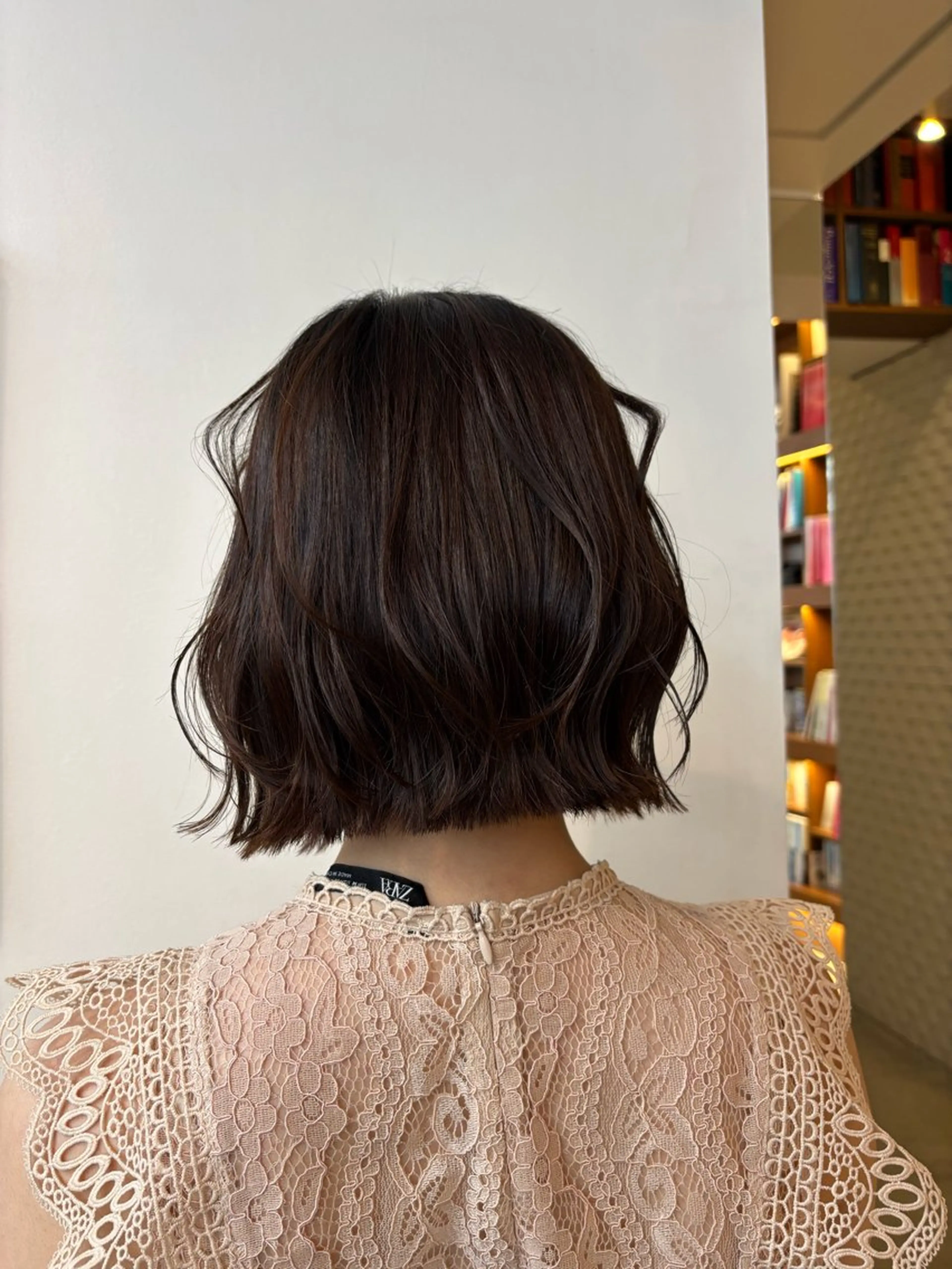 ミディアム みぞぐち じゅりのヘアスタイル