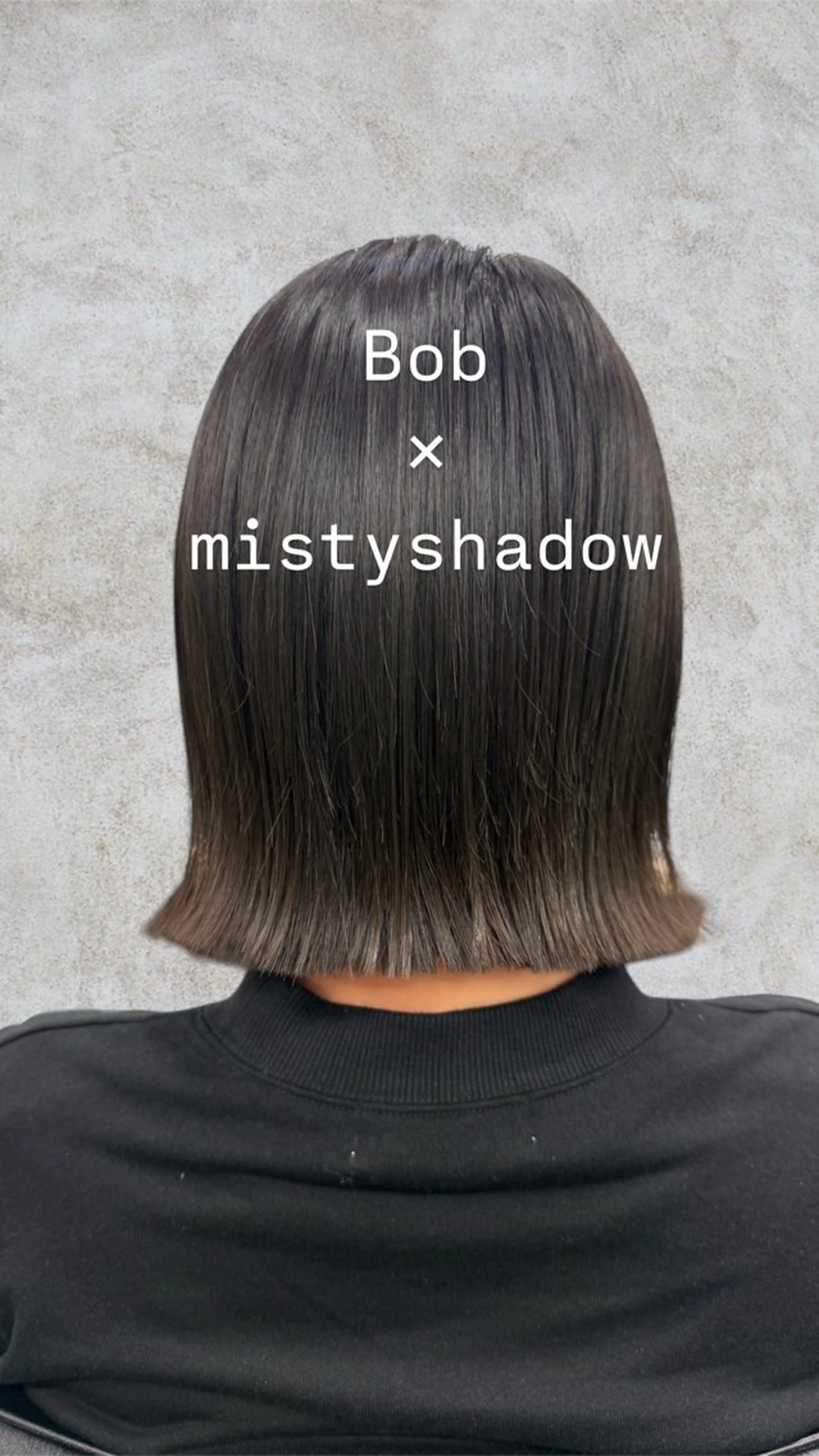 ミディアム カラー 切りっぱなしボブ ボブ WE RULE 札幌店 【ウィールール 札幌店】所属・✨️大人ショート 髙橋朋花のヘアスタイル