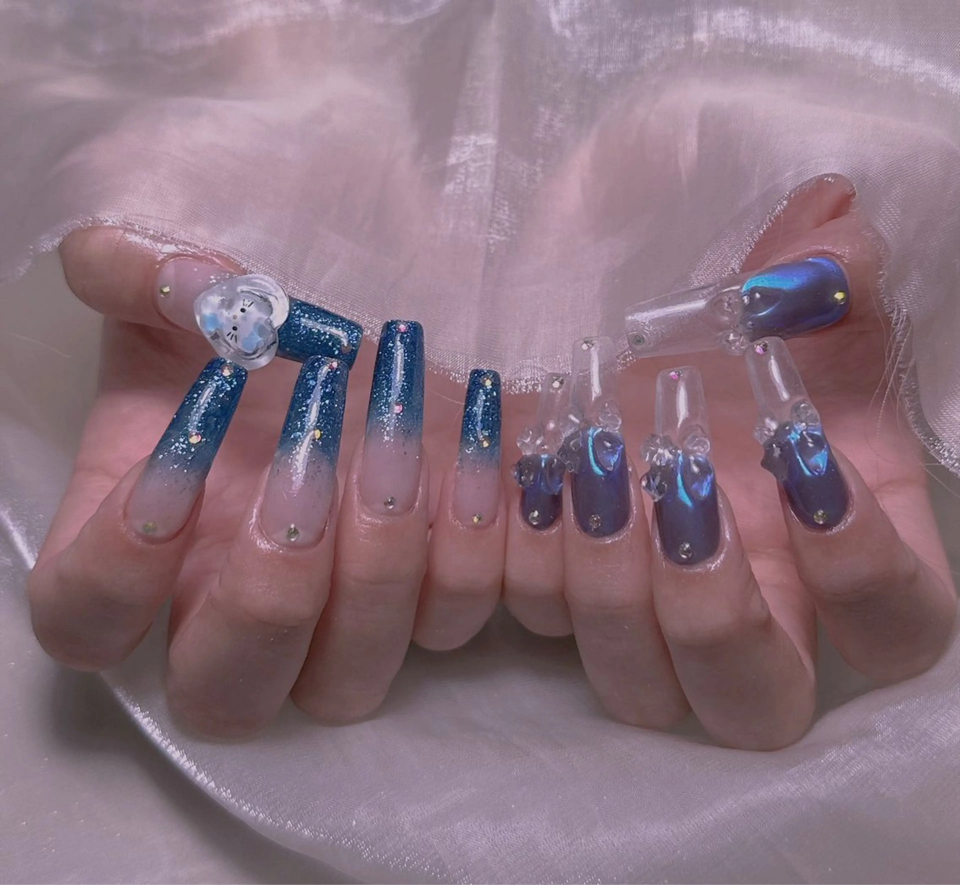 ネイル 長さだし専門店 M2　rikaのネイルデザイン