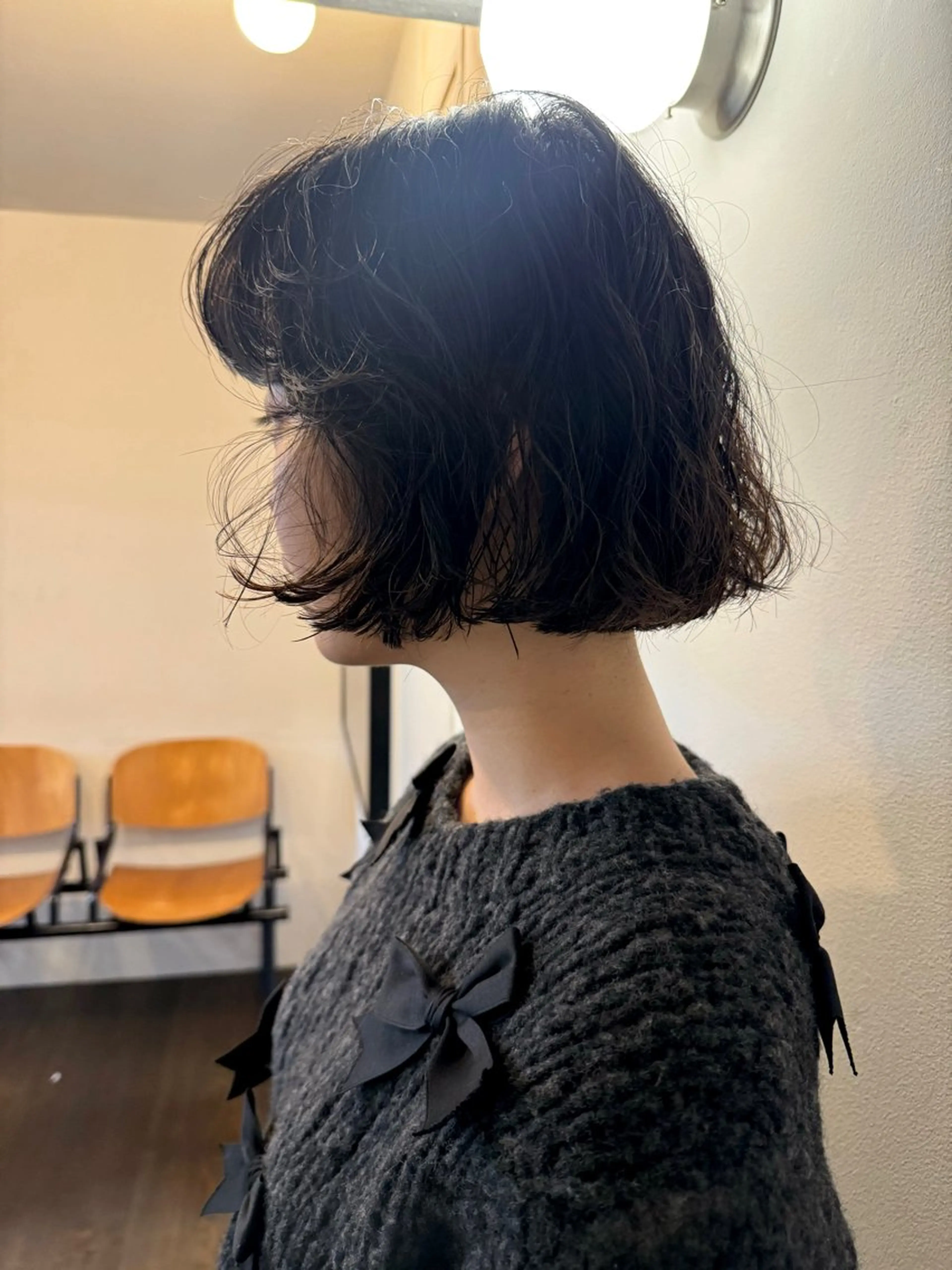 ショート パーマ カット パーマ misa___boo MISAのヘアスタイル