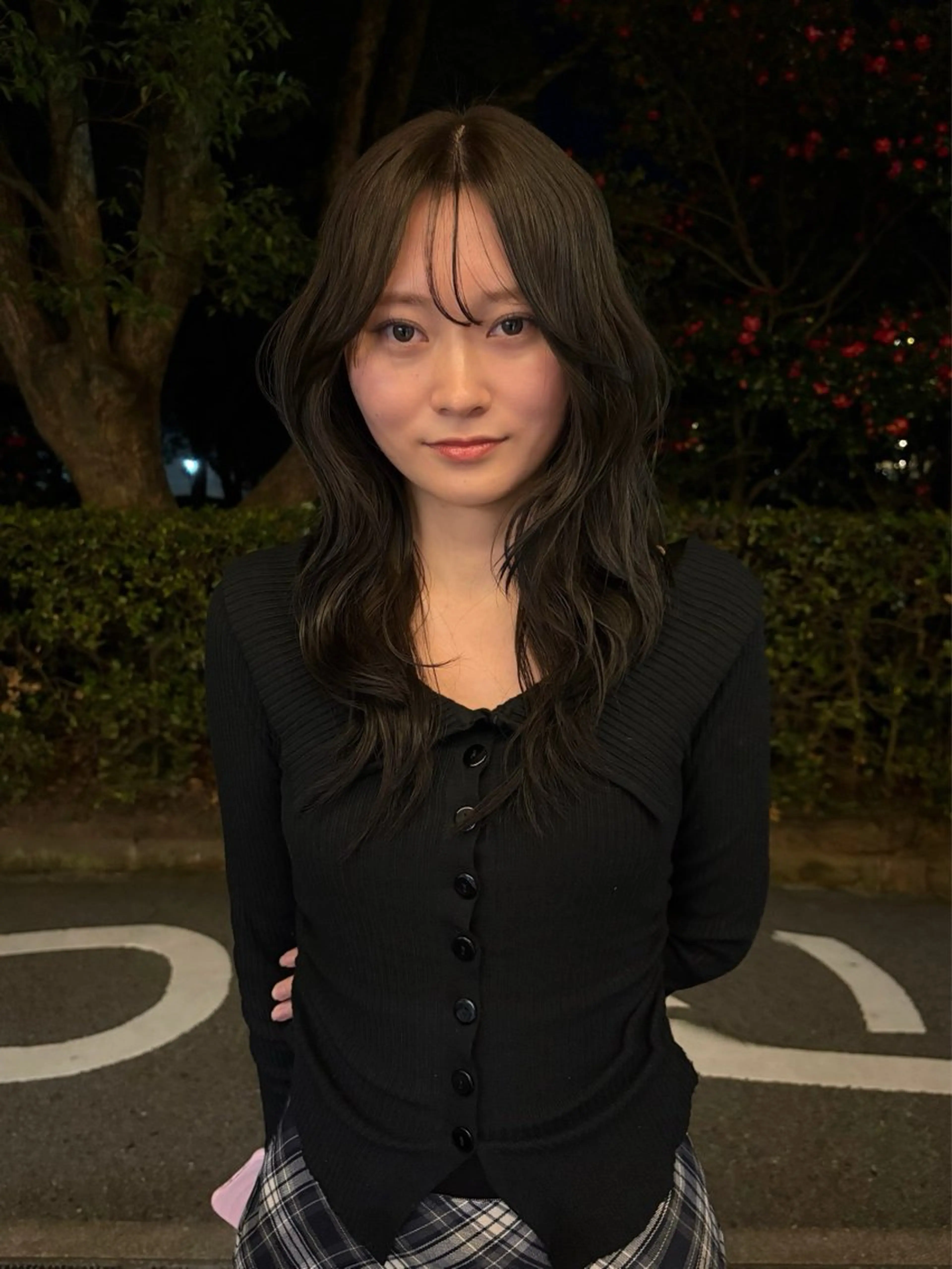 セミロング メンズモデル募集中 YOKE reinaのヘアスタイル