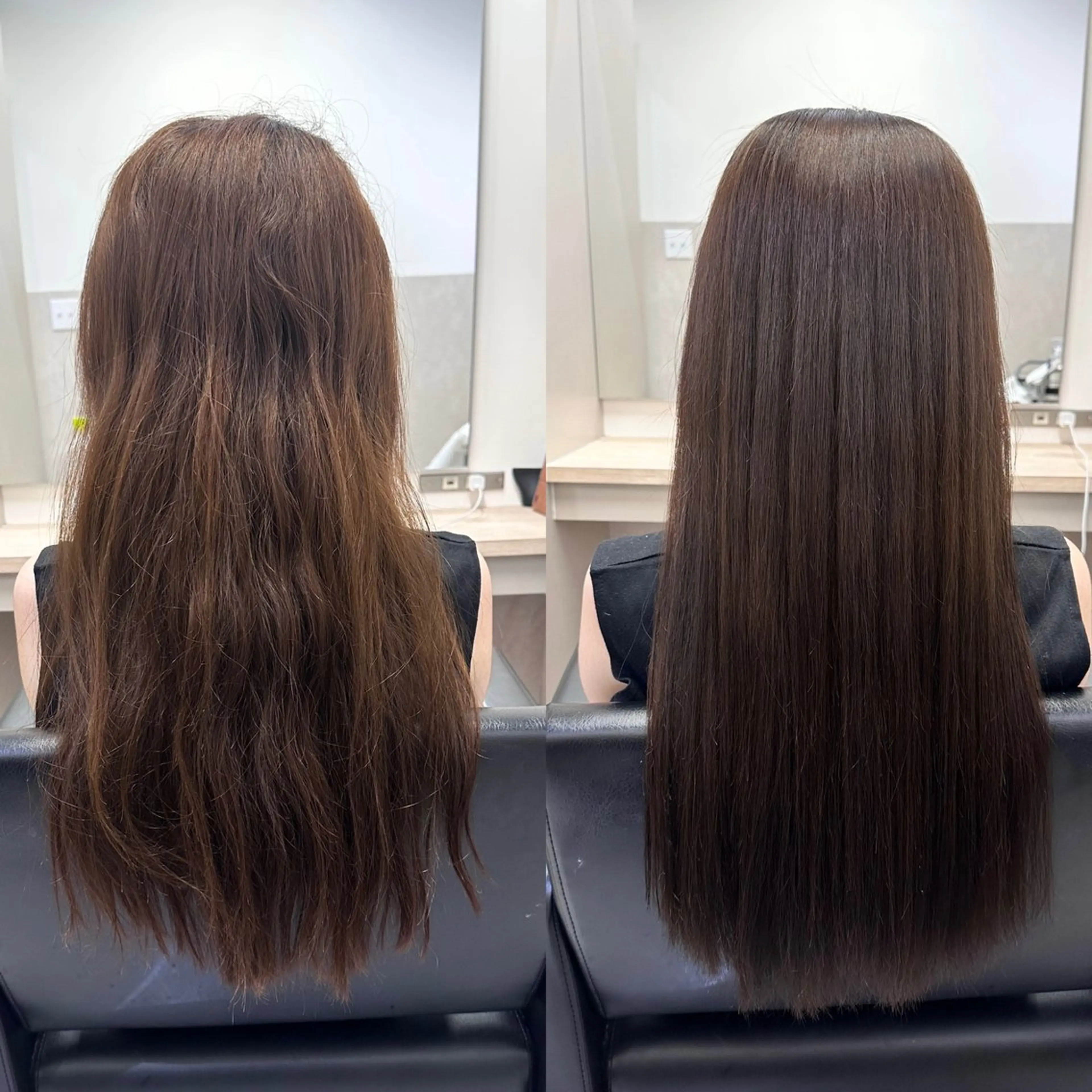 ロング 縮毛矯正 カット 縮毛矯正 JYO 髪質改善専門家のヘアスタイル