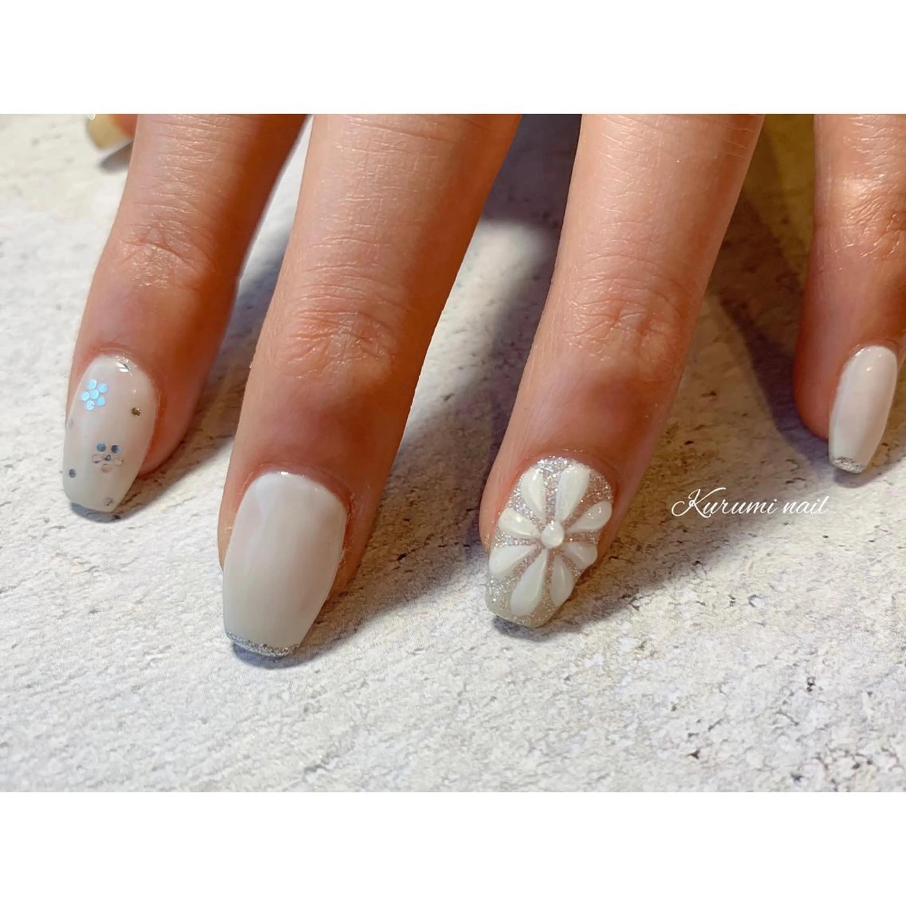 ネイル ハンドネイル Maison noyerのネイルデザイン