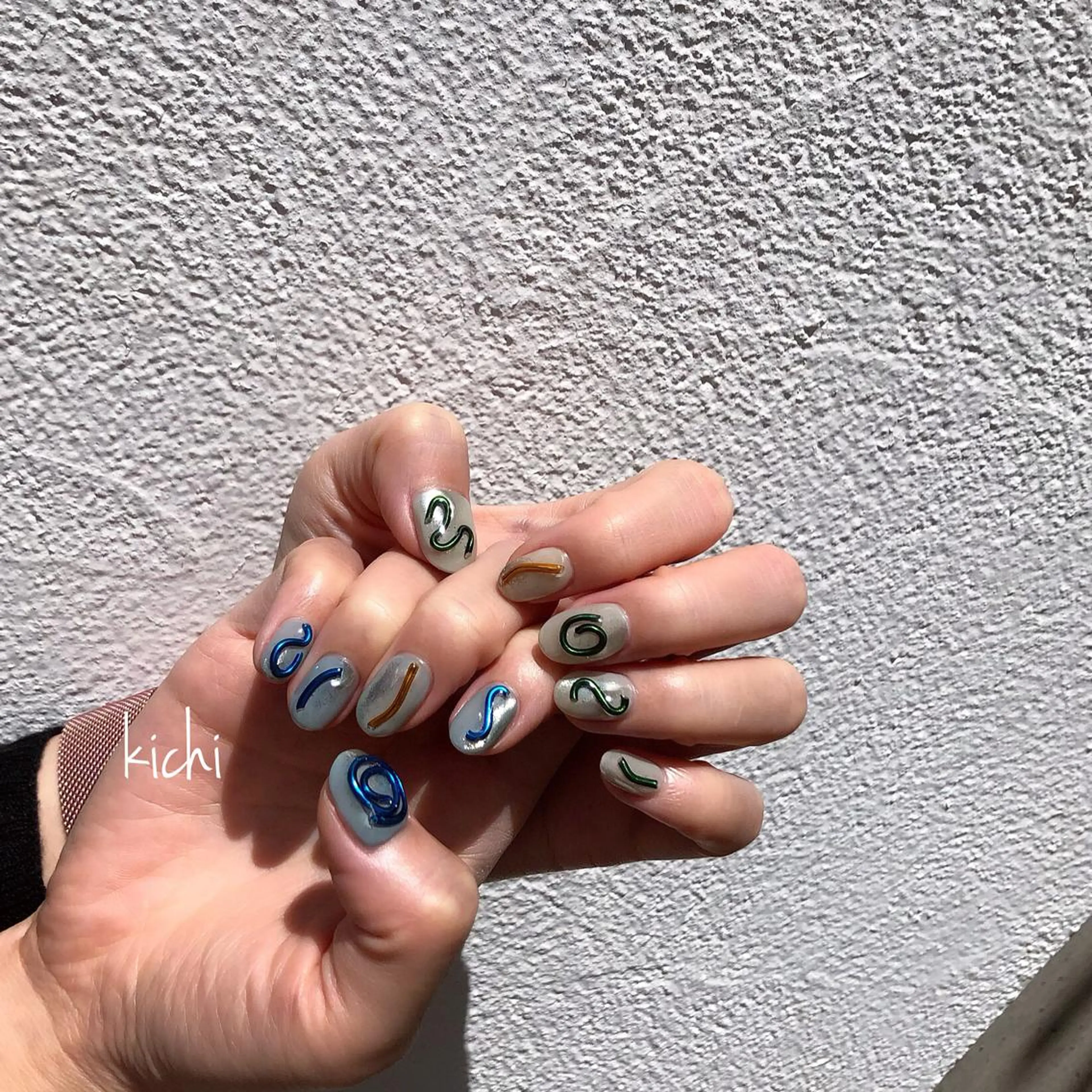 ネイル kichi･: *のネイルデザイン