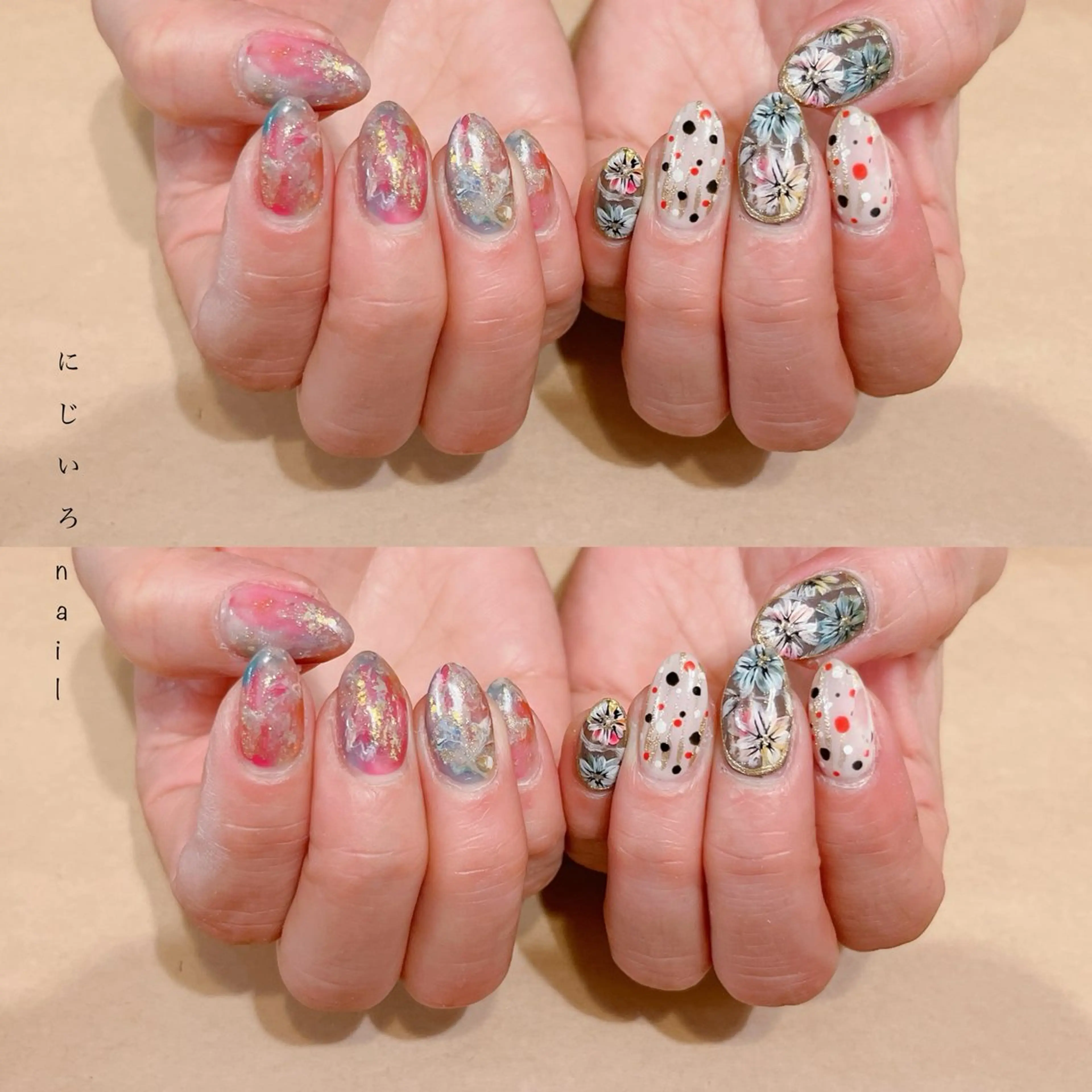 ネイル にじいろ nailのネイルデザイン