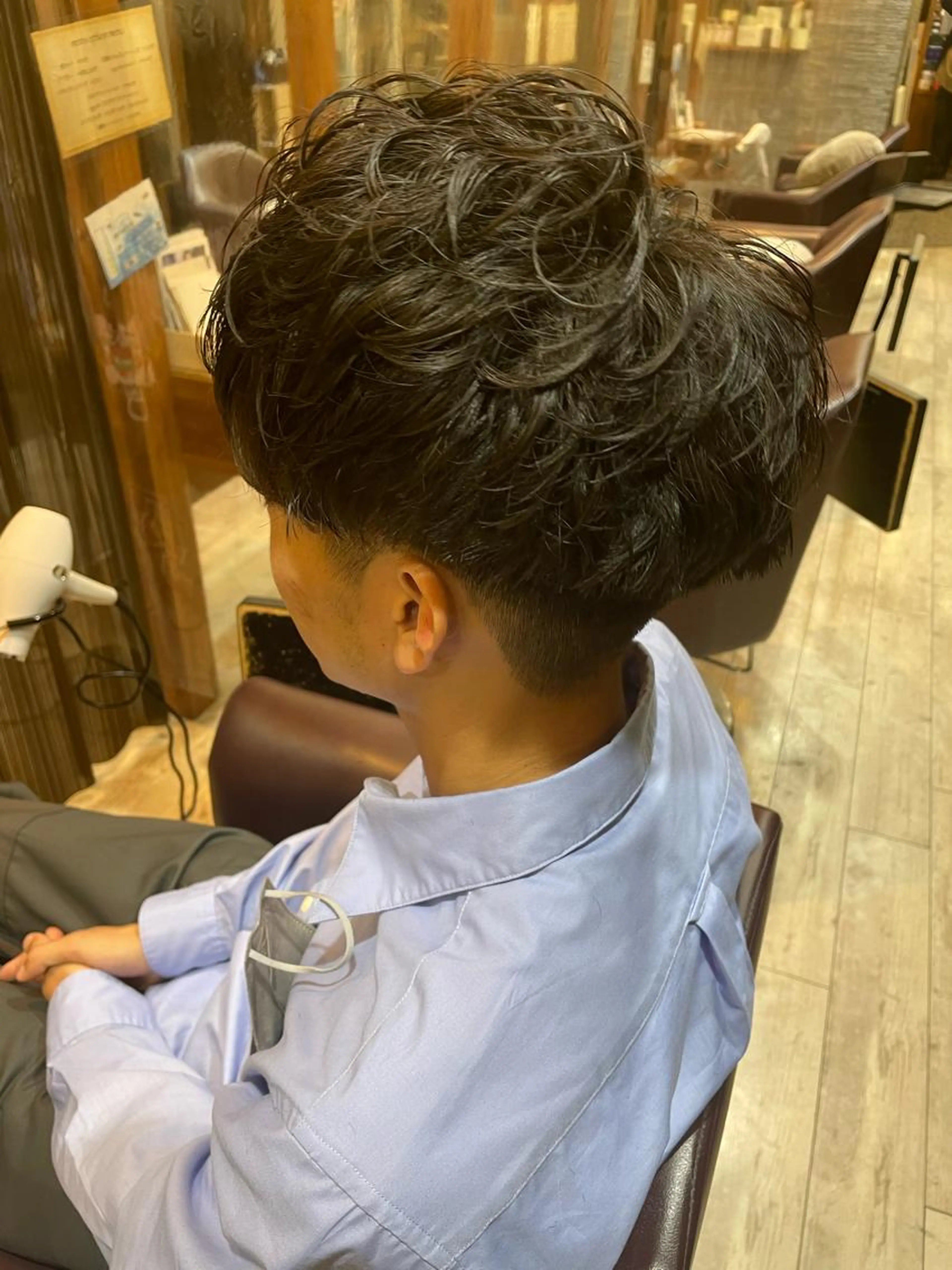 【minimo限定】🔥メンズカット&パーマ🔥 前処理付きの写真