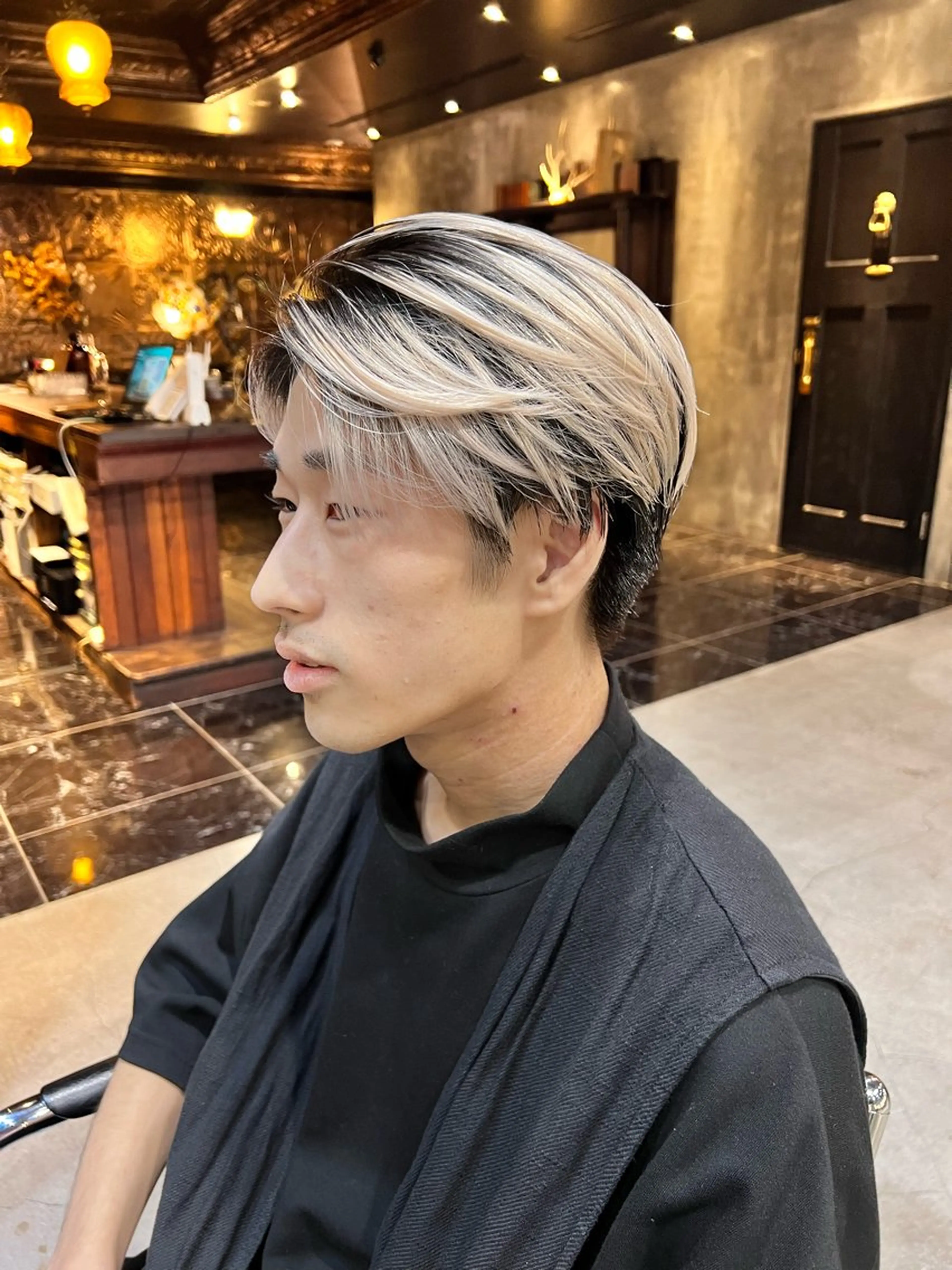 ショート メンズ カット haco＋所属・圧倒的デザイン力 店長🎨RENAのヘアスタイル