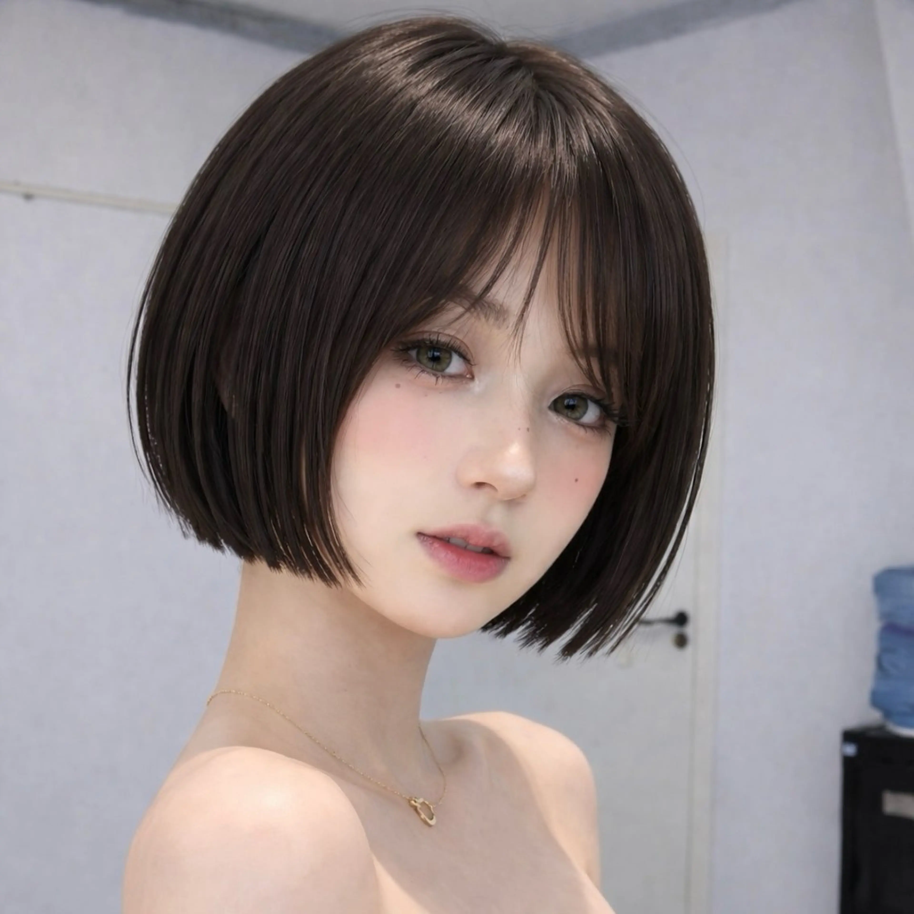 【💖小顔ボブカット💖】トリートメント付き🫧※当日予約不可の写真