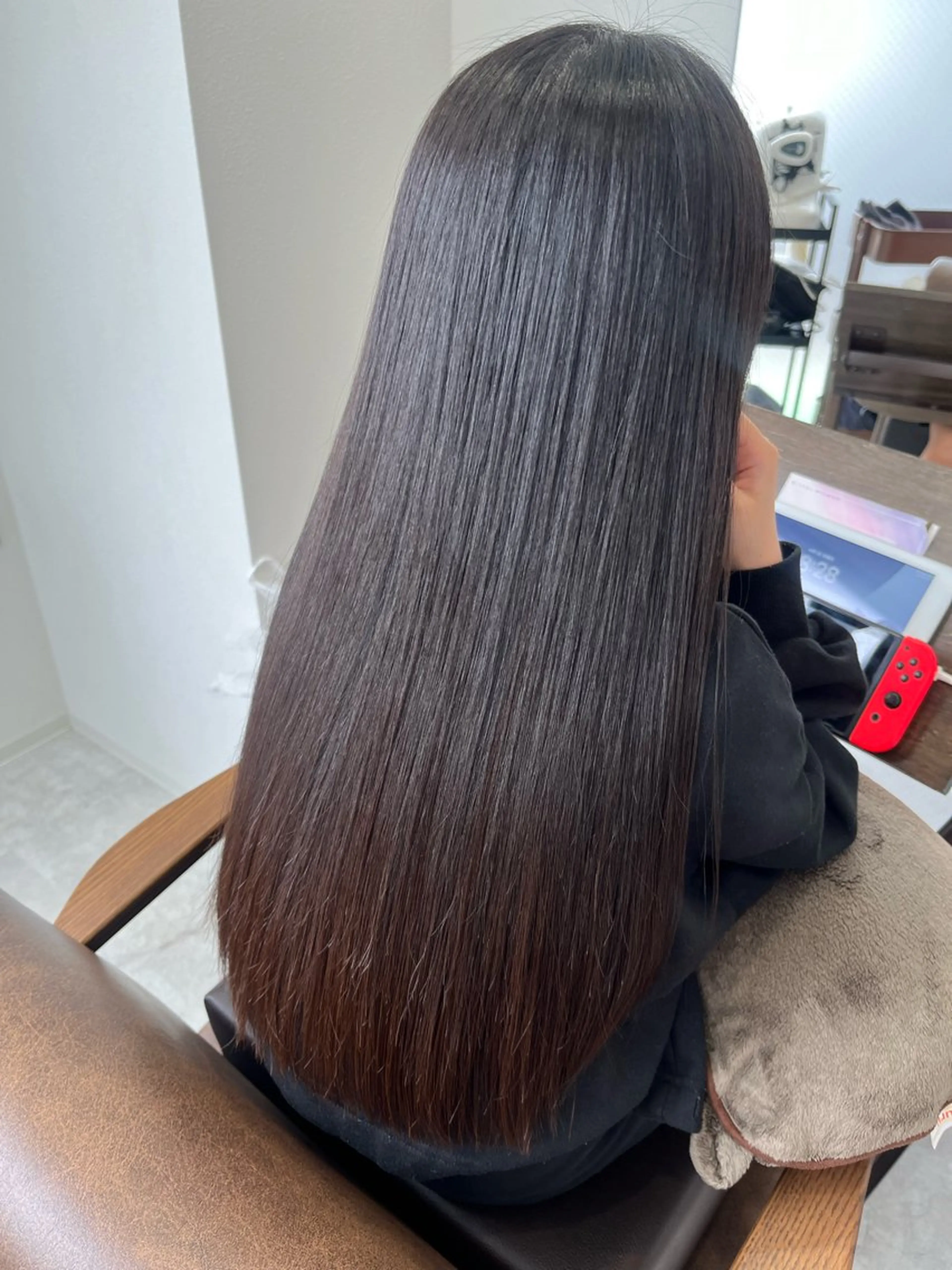 ロング トリートメント 暖色＊ベージュ ＊くらたあやかのヘアスタイル