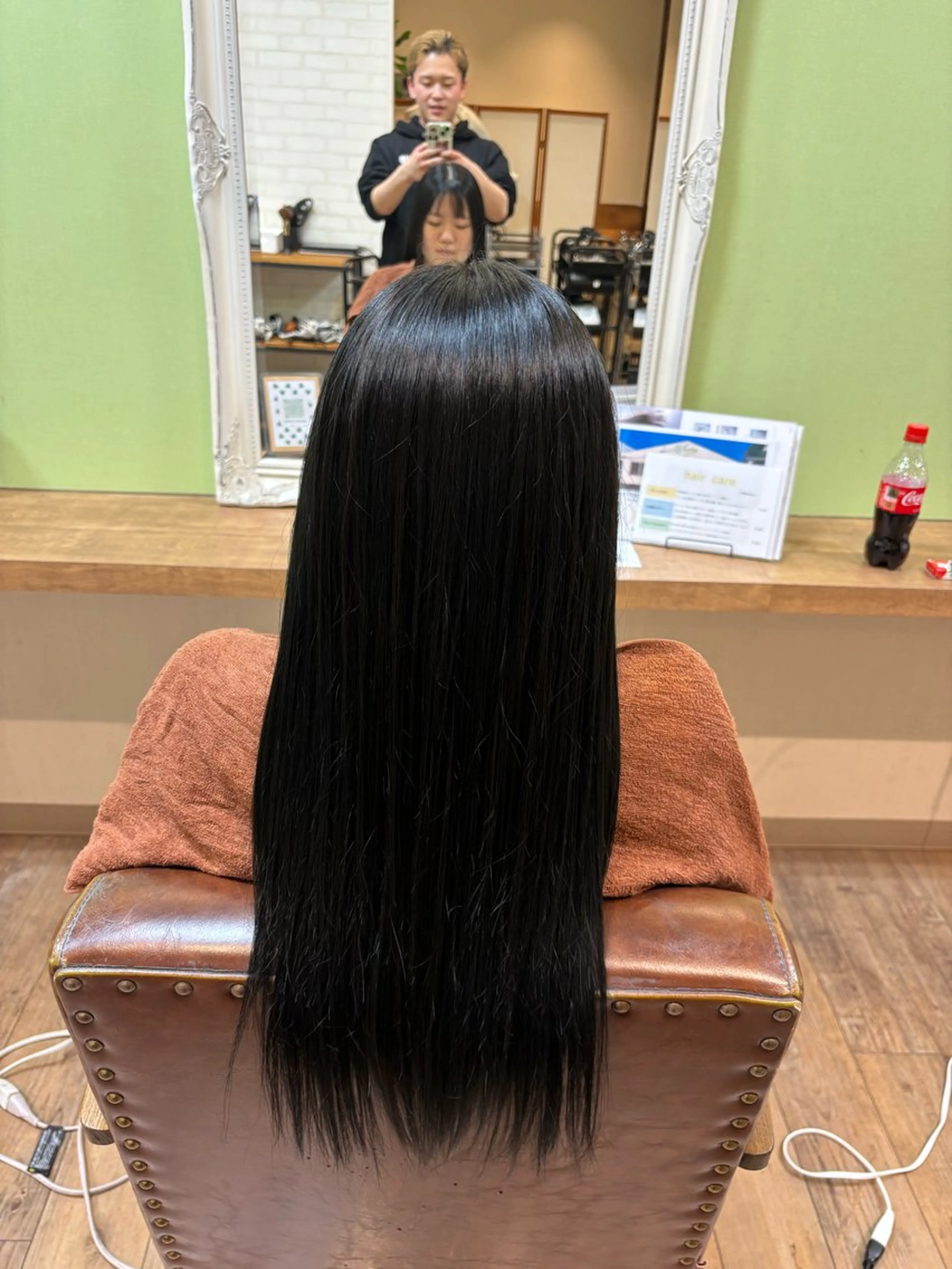 ロング 平 秀斗のヘアスタイル