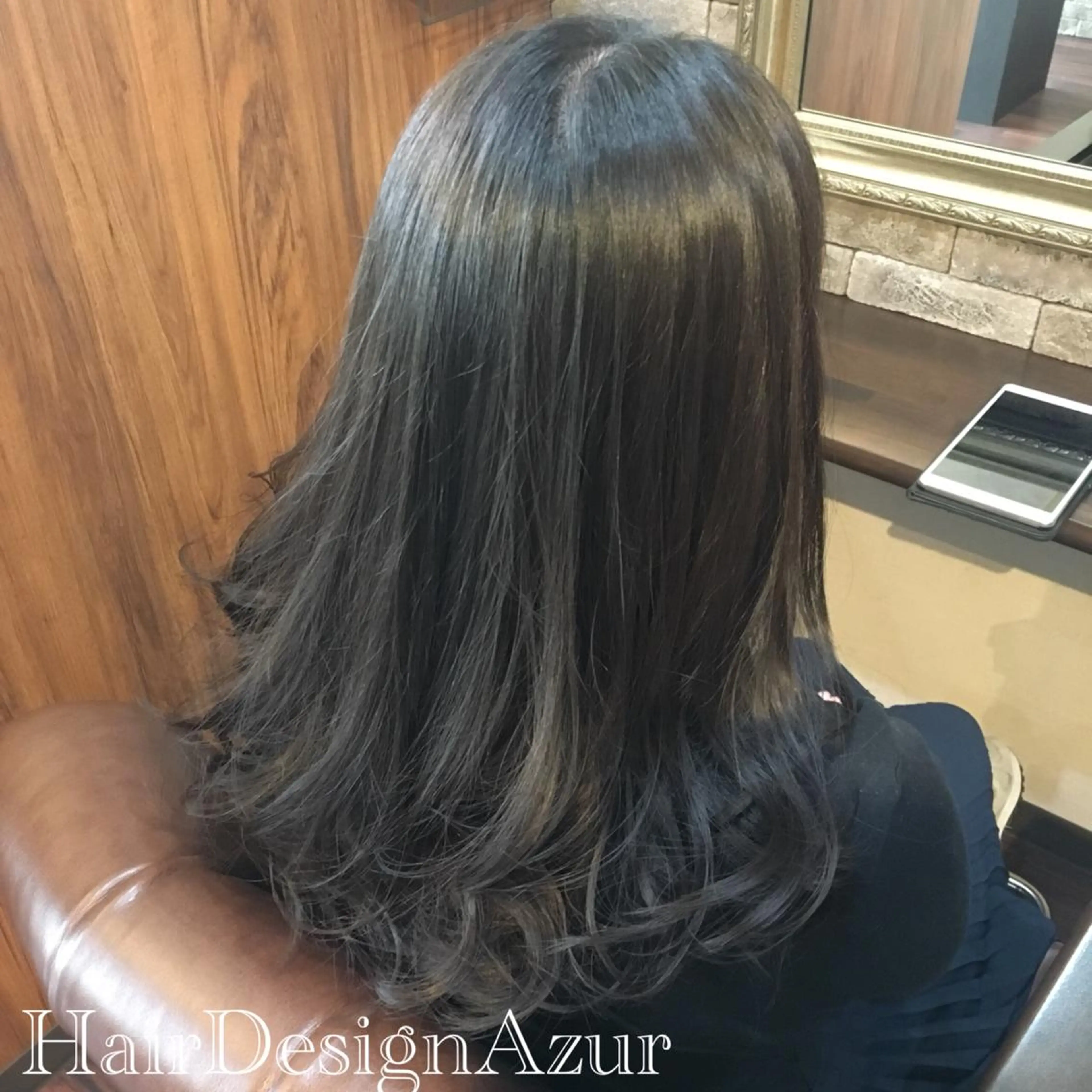 ロング カラー HairDesign Azurのヘアスタイル