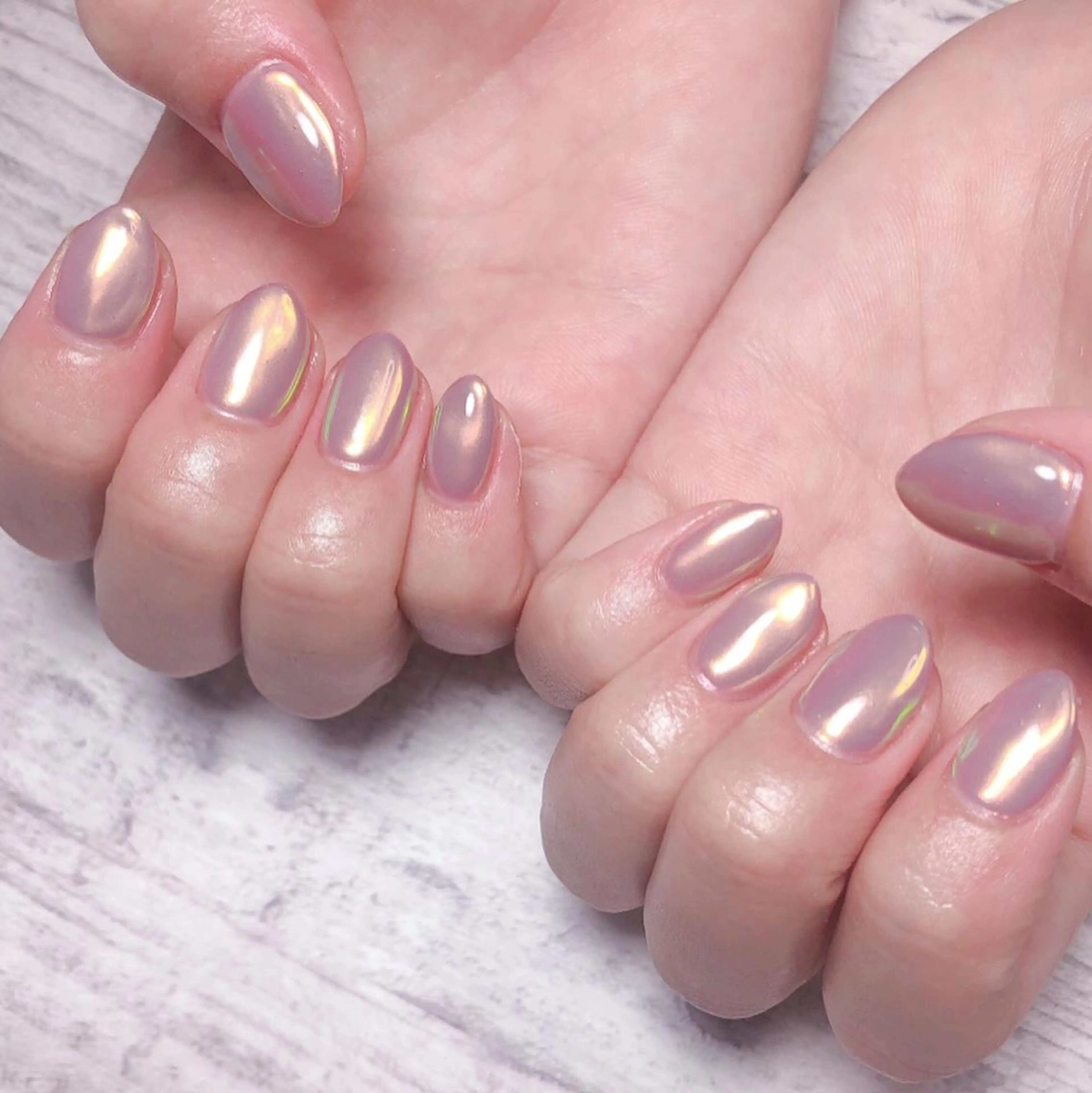 ネイル ミラーネイル DollyGirl KYOKOのネイルデザイン