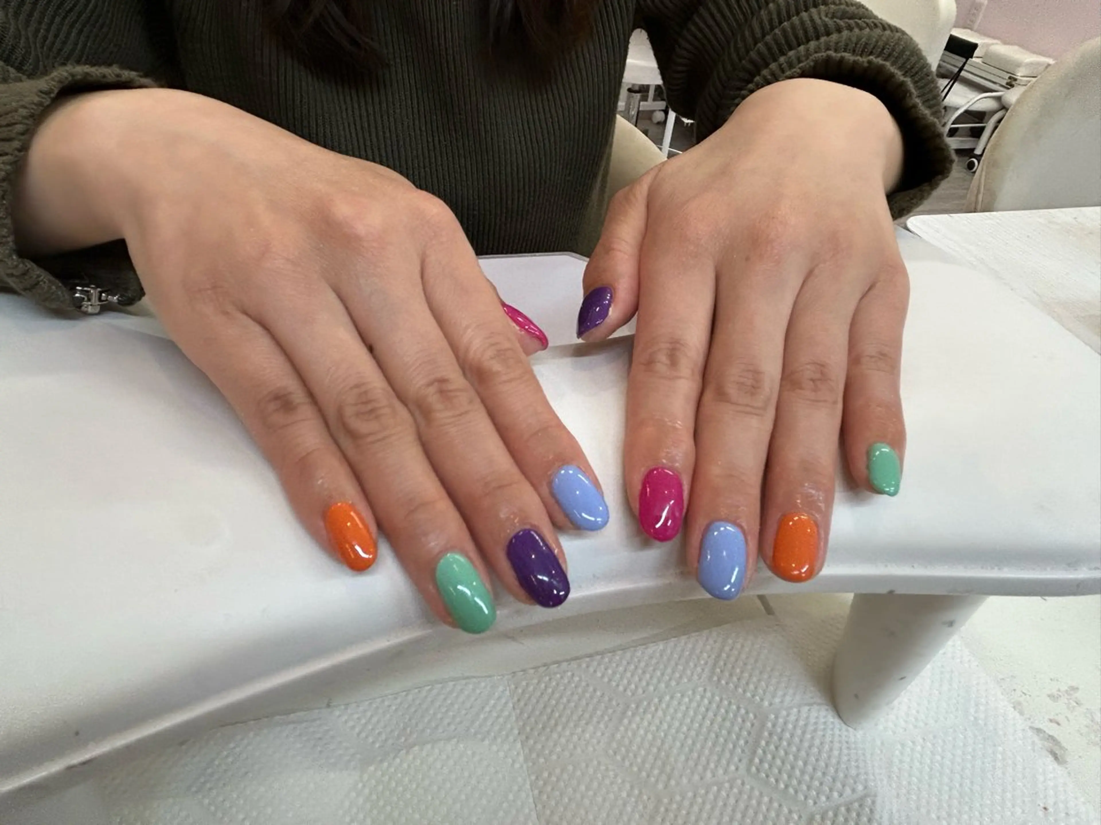 ネイル ワンカラーネイル C’enna nanakaのネイルデザイン