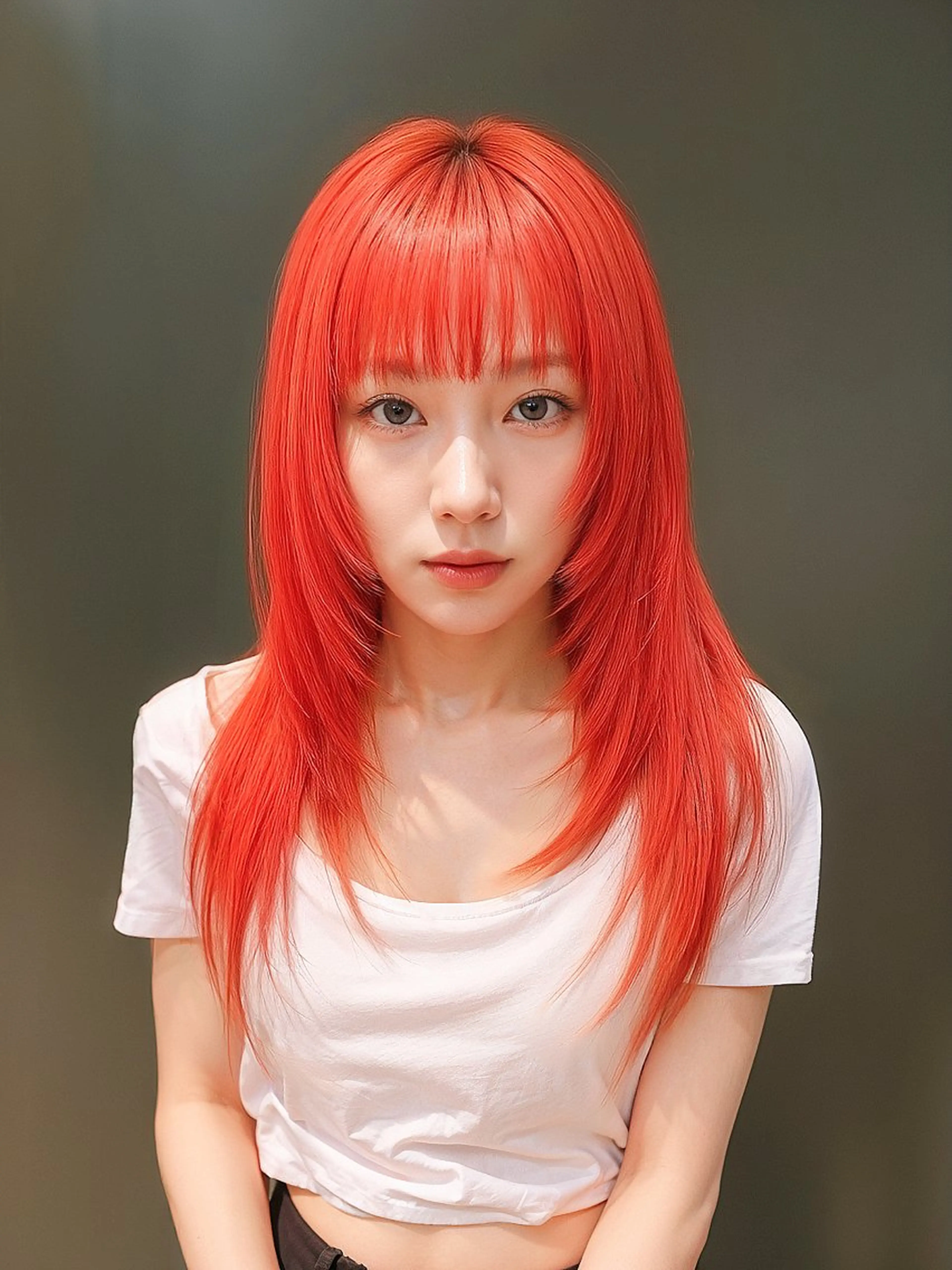 ロング カラー 🌈派手髪ハイトーン 🌈鈴木亮太🌈のヘアスタイル