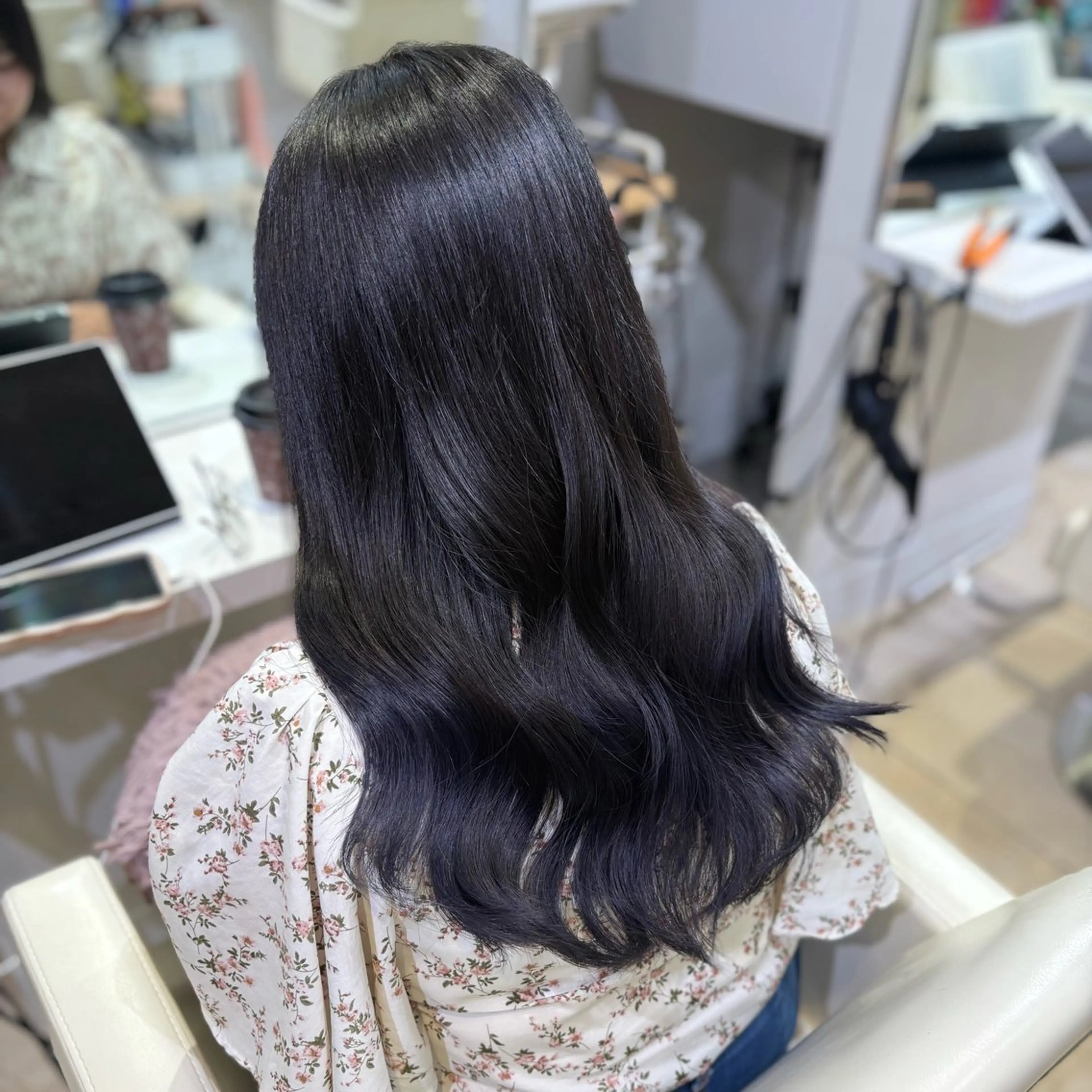 ロング カット ヘアカラー 新宿/艶カラー 🎀エクステKANAのヘアスタイル