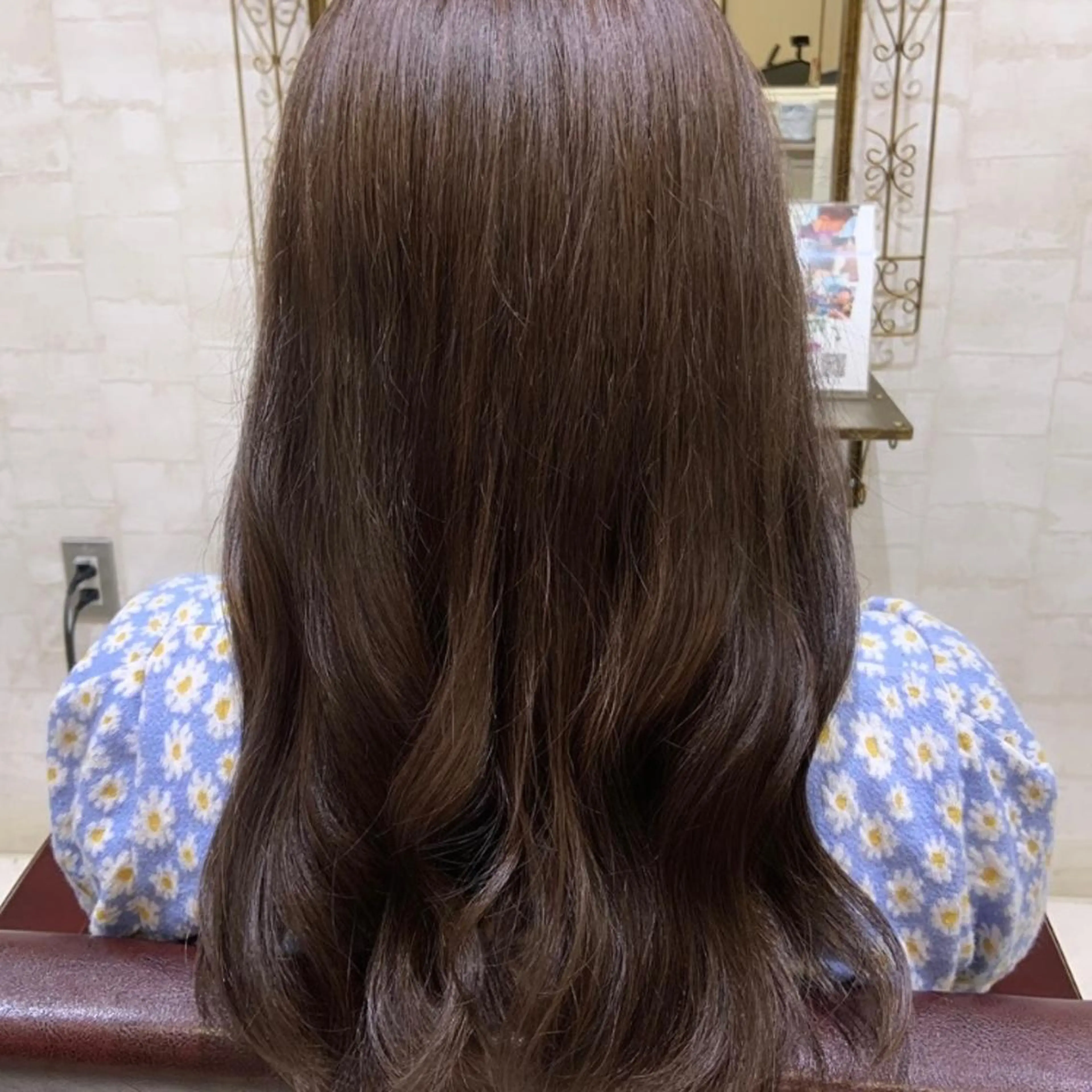 ロング アッシュ GRAND  re-i所属・しょうだ あみのヘアスタイル