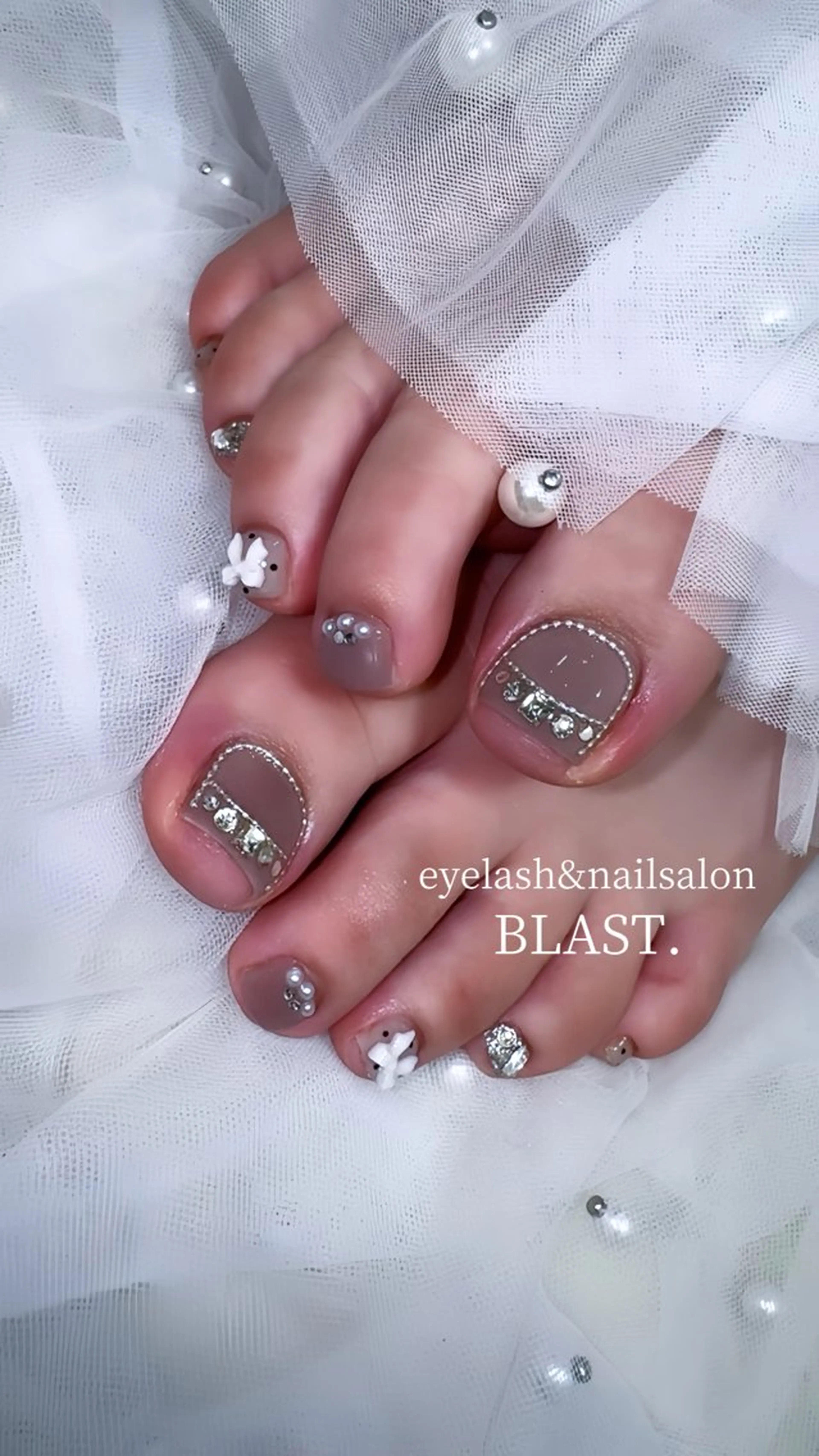 ネイル フットネイル BLAST. RAIKAのネイルデザイン