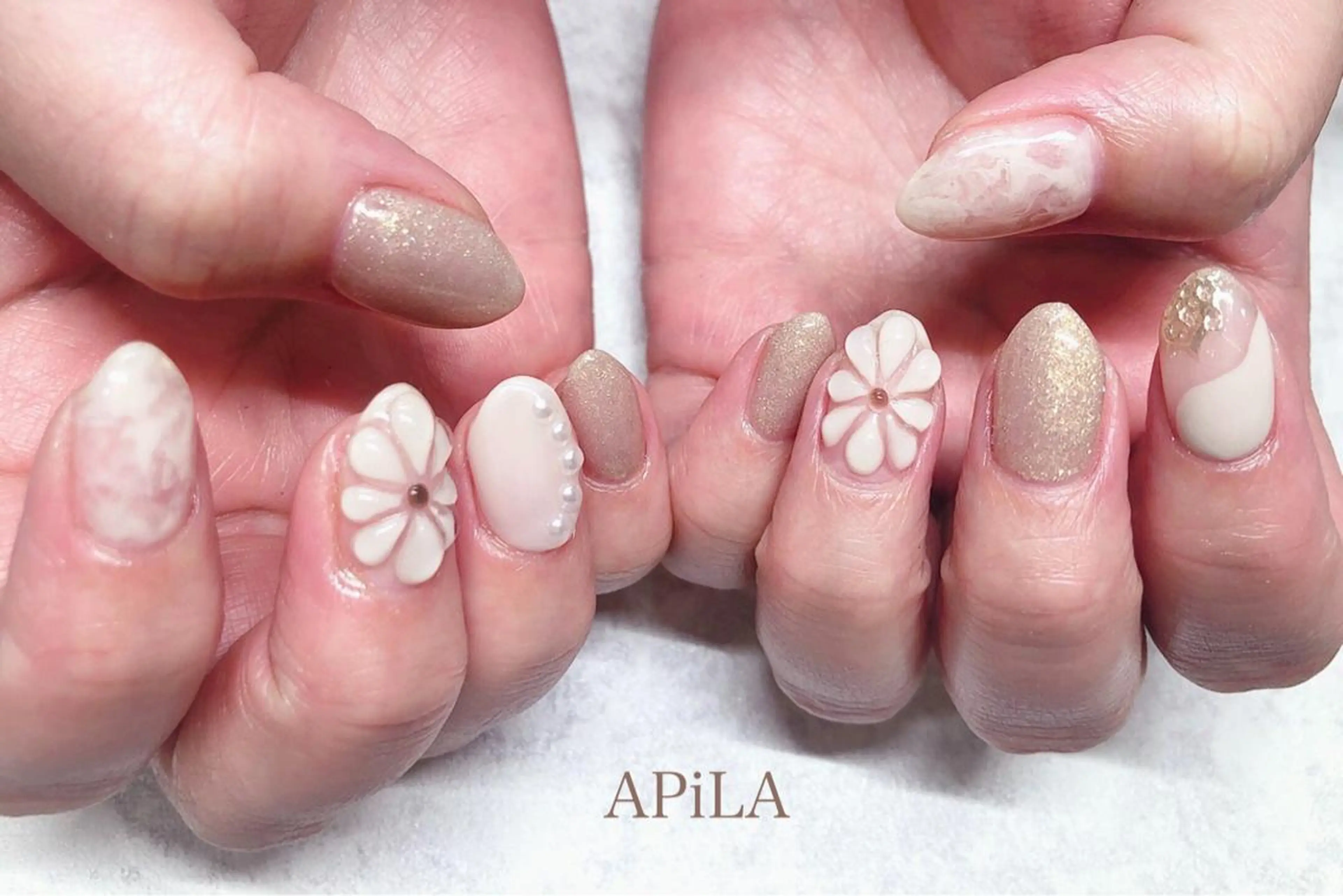 ネイル APiLA 甲斐田のネイルデザイン